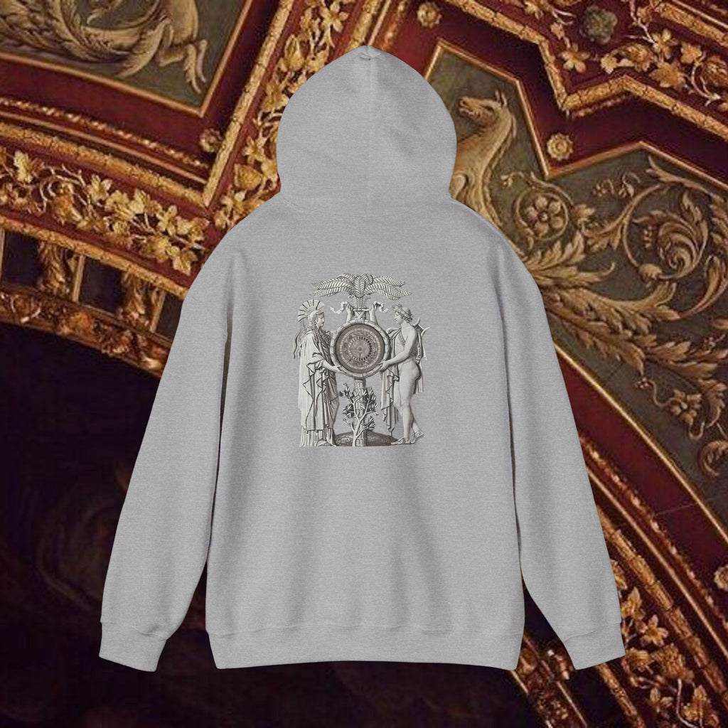 Astrological Vision Hoodie - Esoteric Mystical Graphic Hoodie - Back Version
