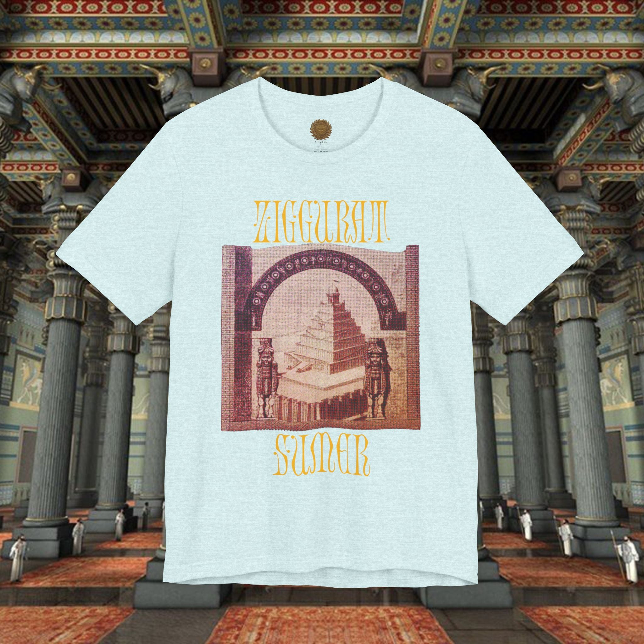 Ziggurat Sumer Mesopotamian Graphic T-Shirt