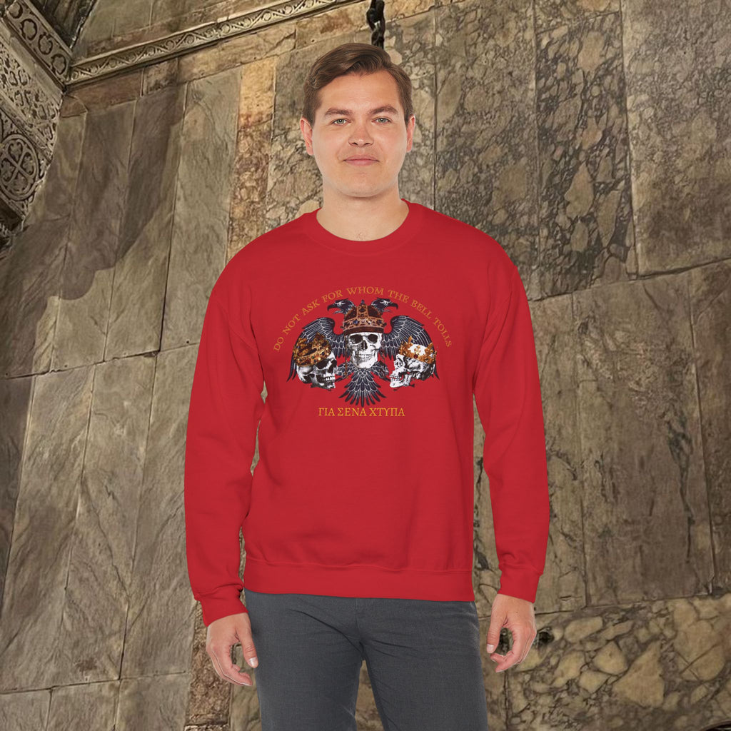 The Kings Fate Byzantine Inspired Graphic Crewneck Sweatshirt