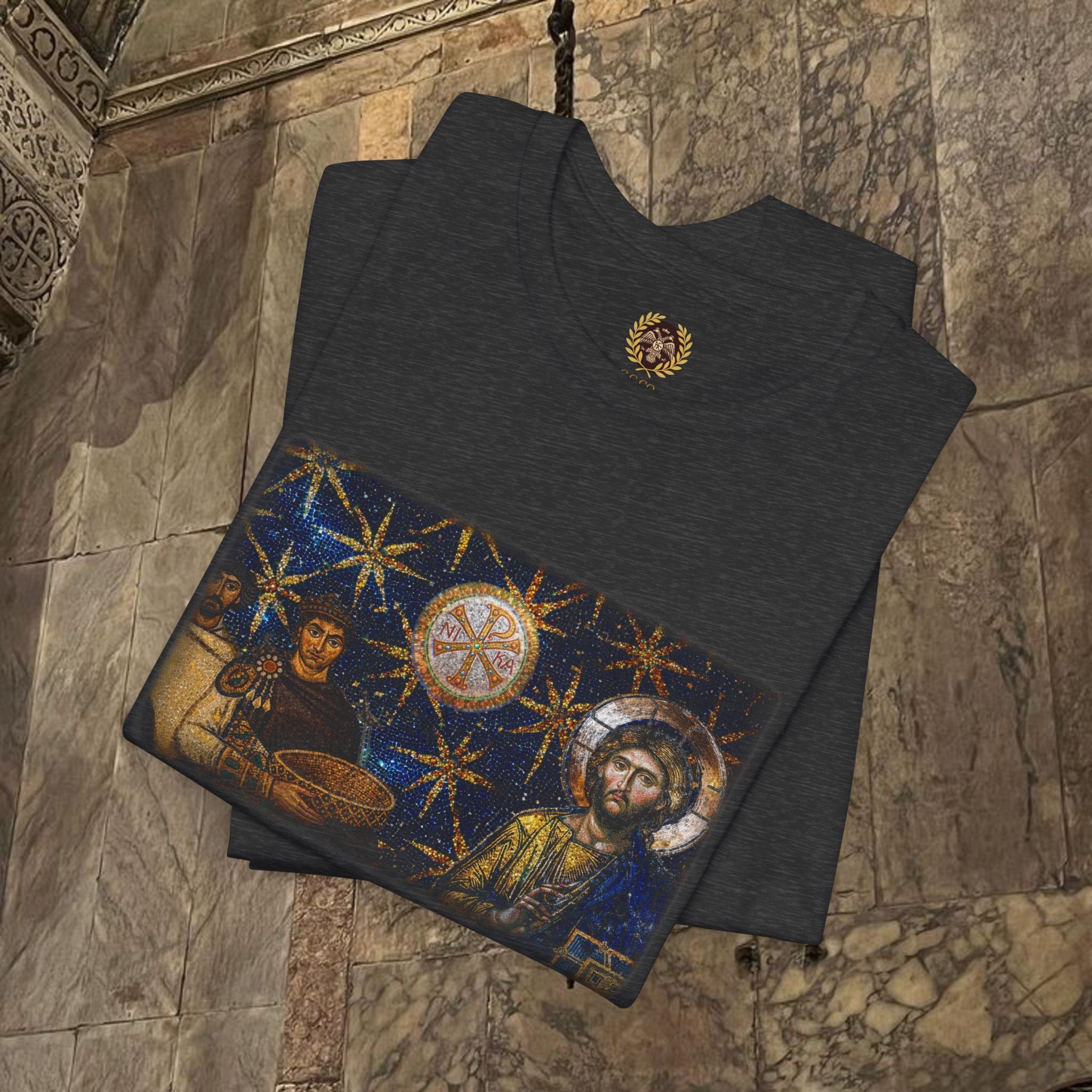 Justinian's Glory Byzantine Late Roman Inspired Graphic Shirt