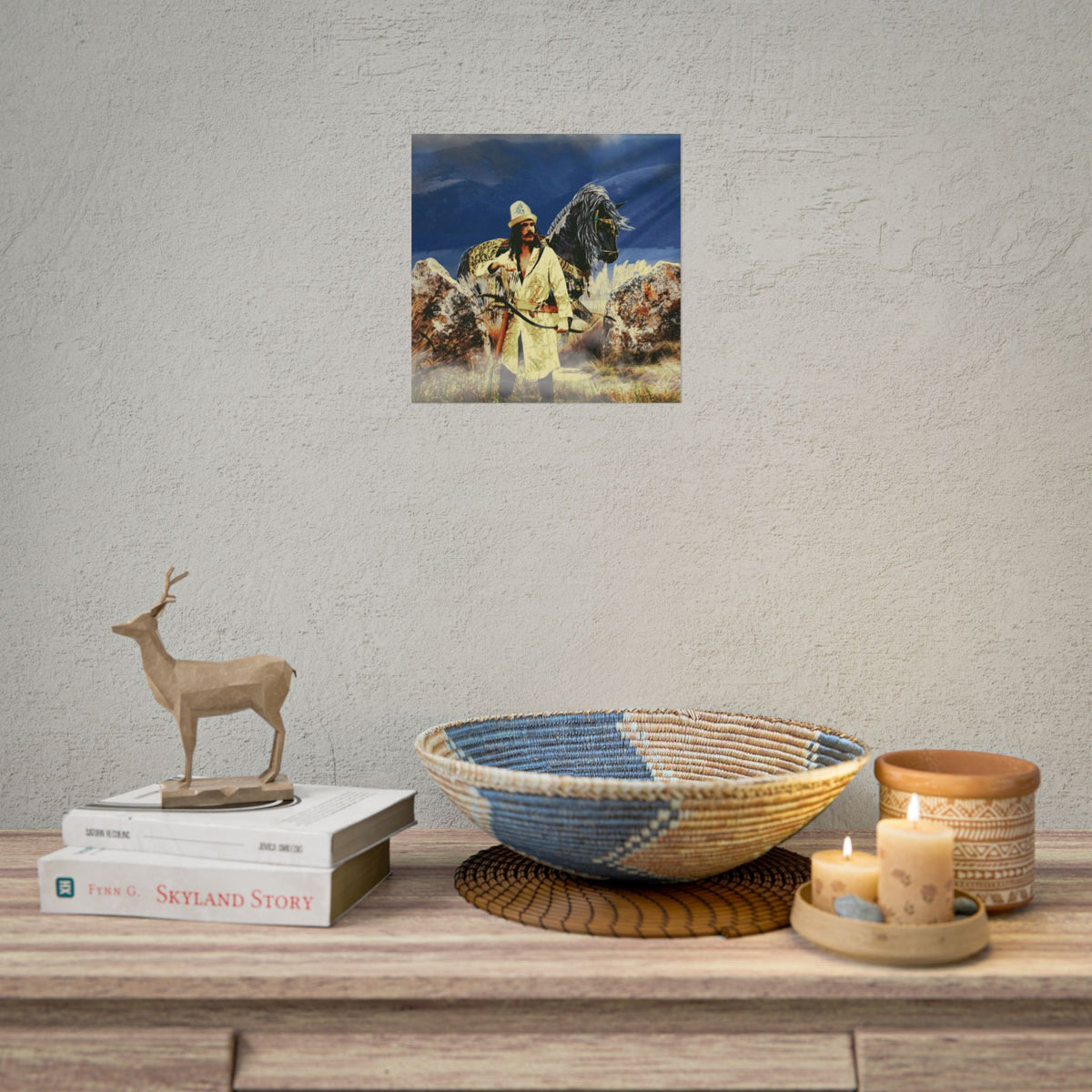 The Golden Nomad Medieval Fantasy Inspired Fine Art Print
