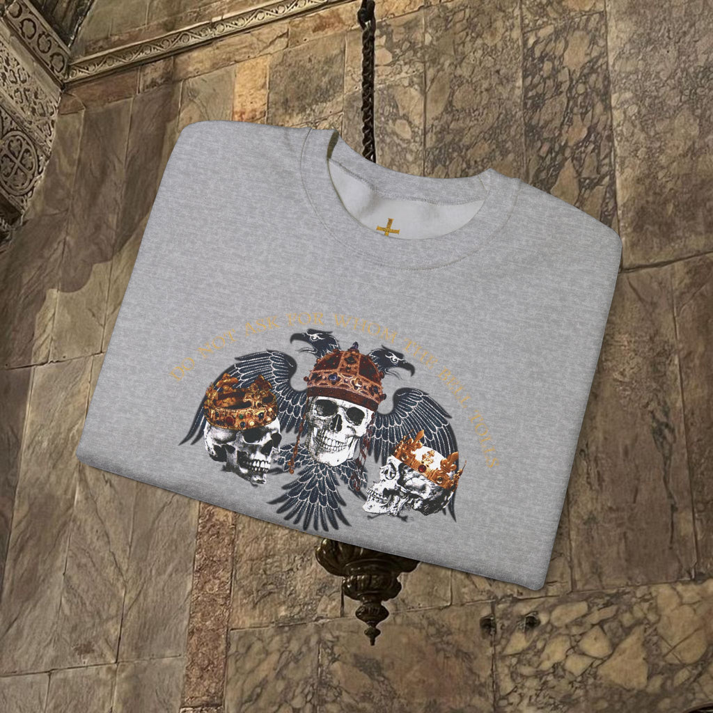 The Kings Fate Byzantine Inspired Graphic Crewneck Sweatshirt