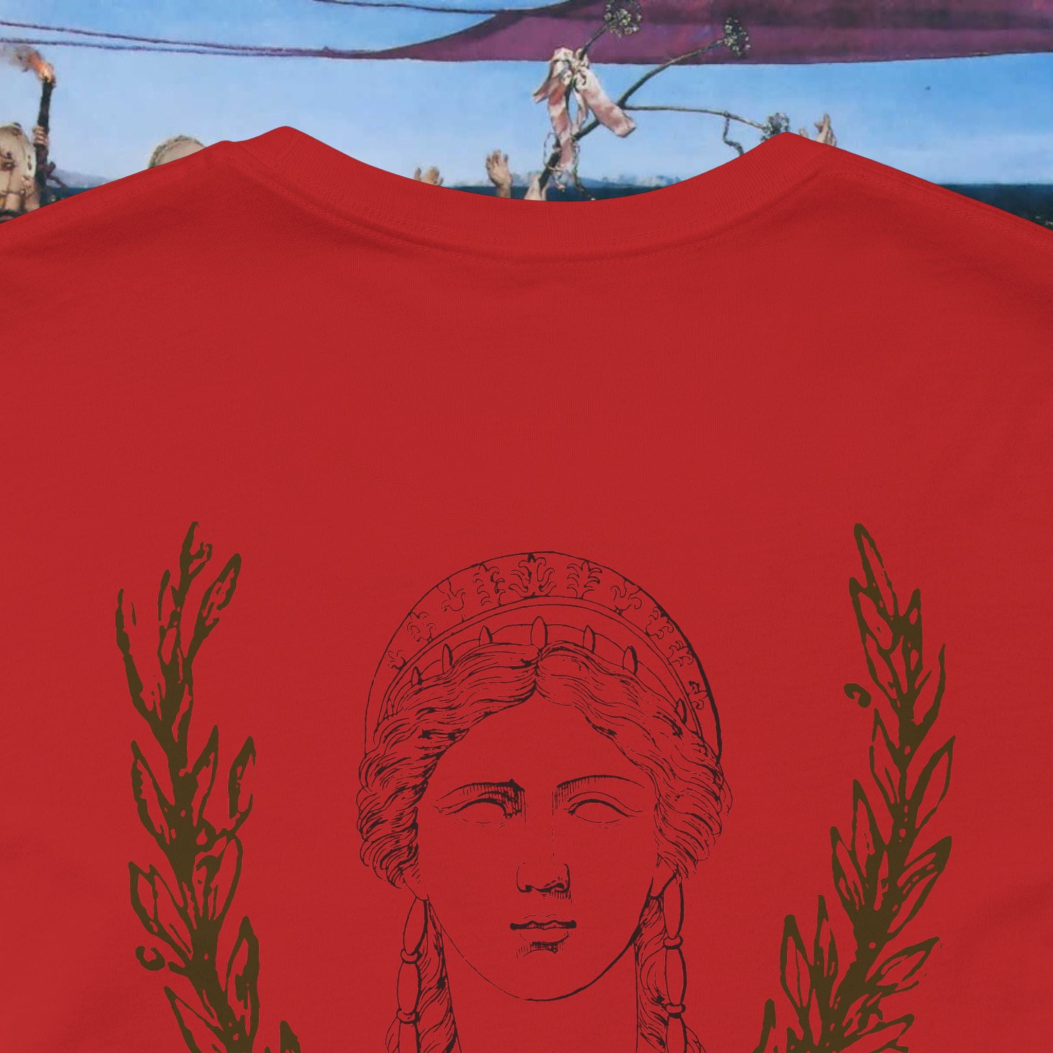 Hera's Wondering Greek Goddess Ornate Diadem T-Shirt