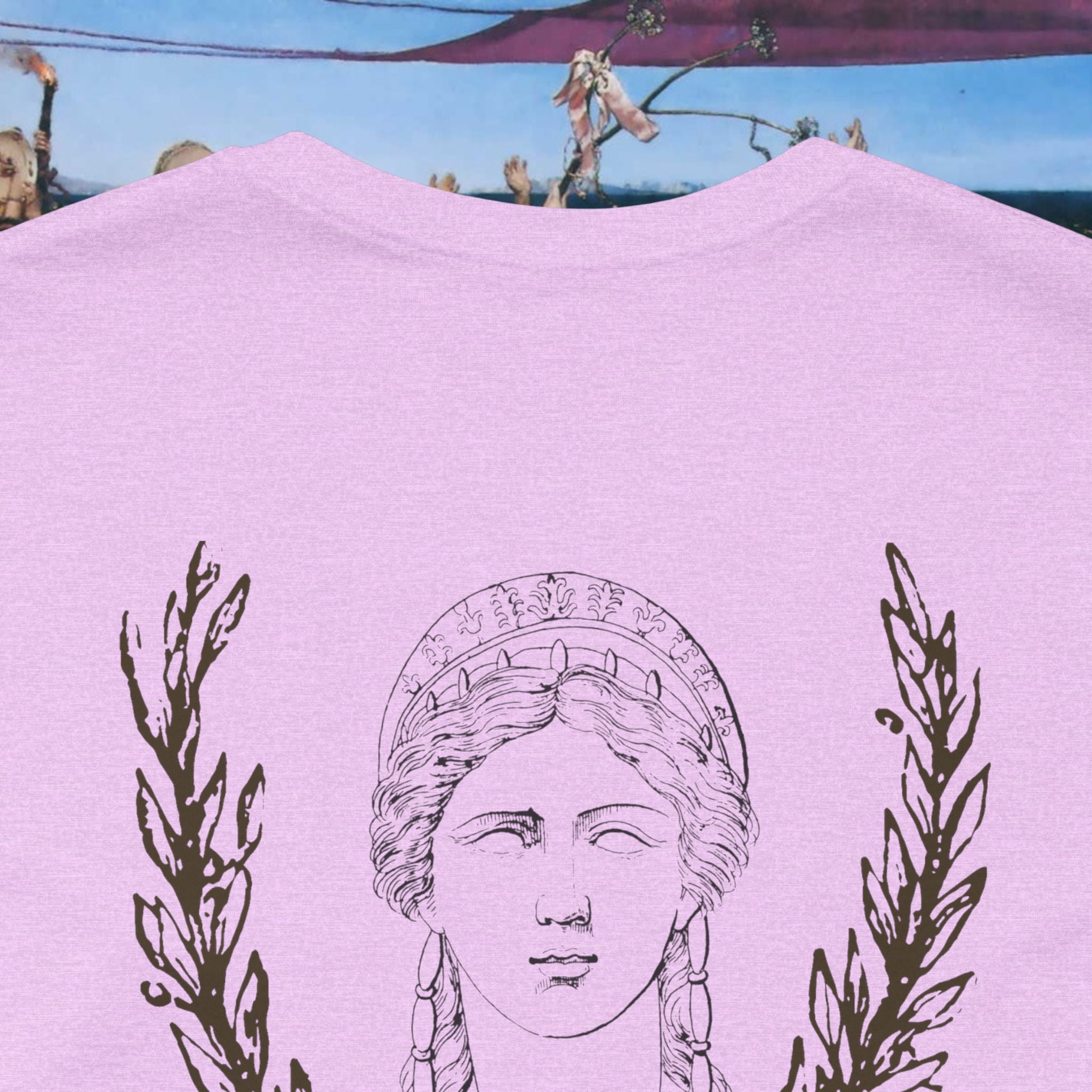 Hera's Wondering Greek Goddess Ornate Diadem T-Shirt
