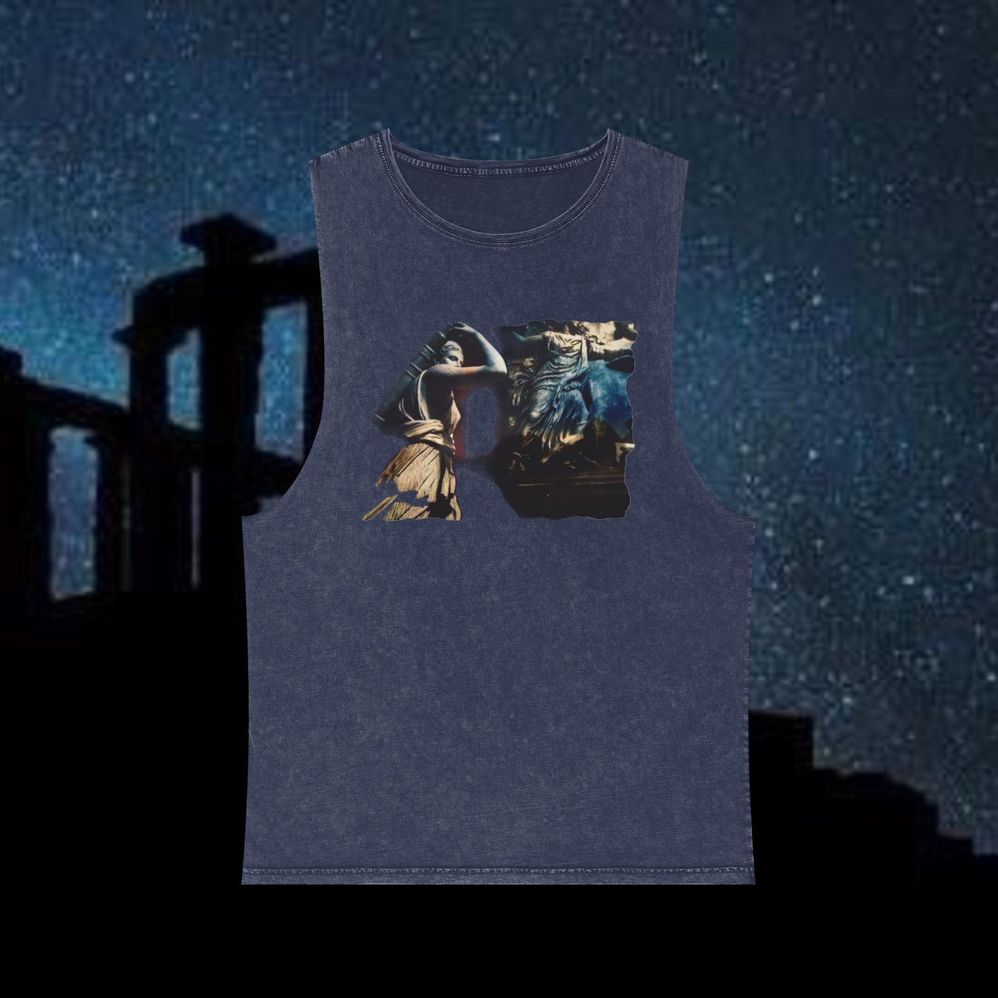 Artimus Fury Stonewash Tank Top, Graphic Top
