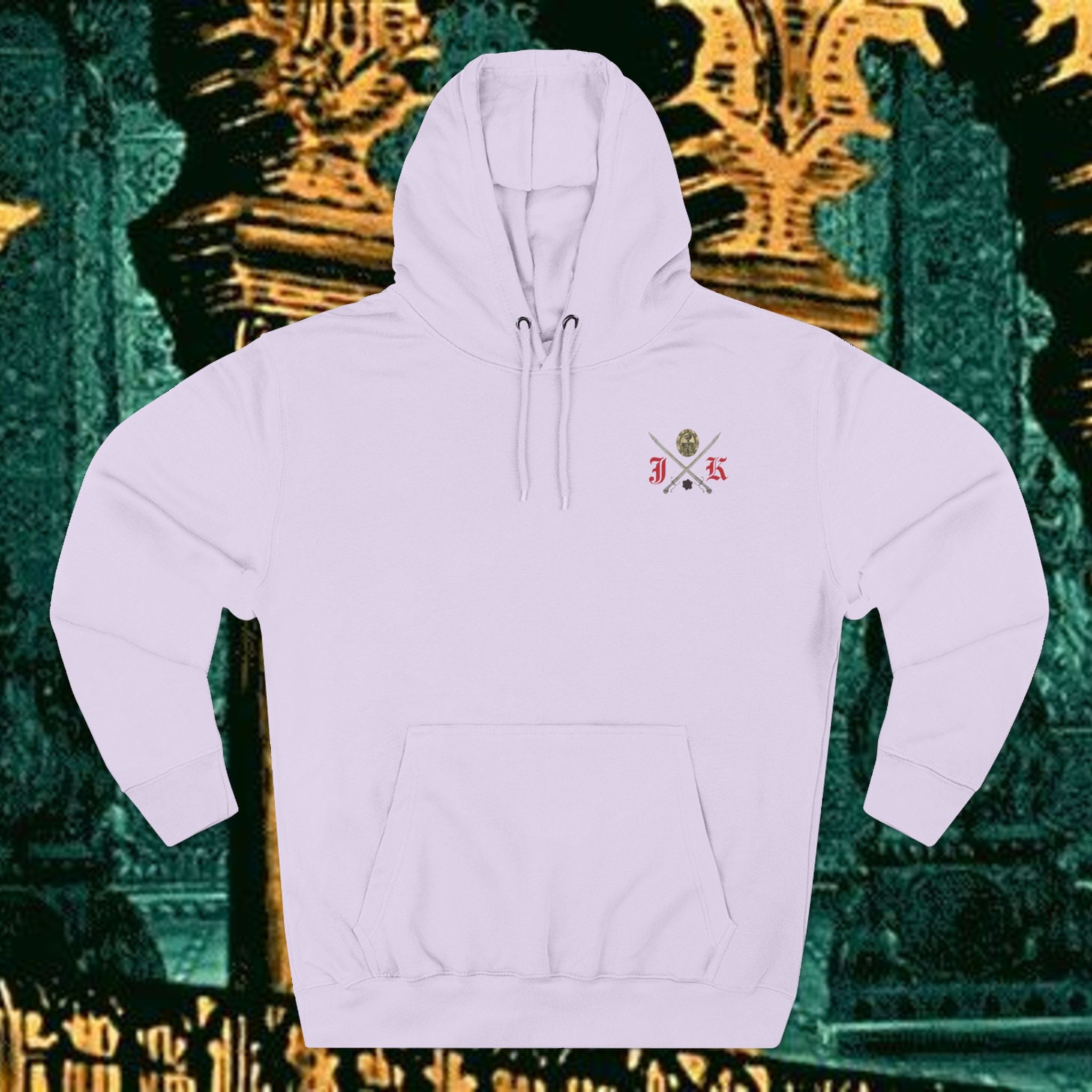 Sons of the Steppe Fleece Hoodie Early Medieval Design