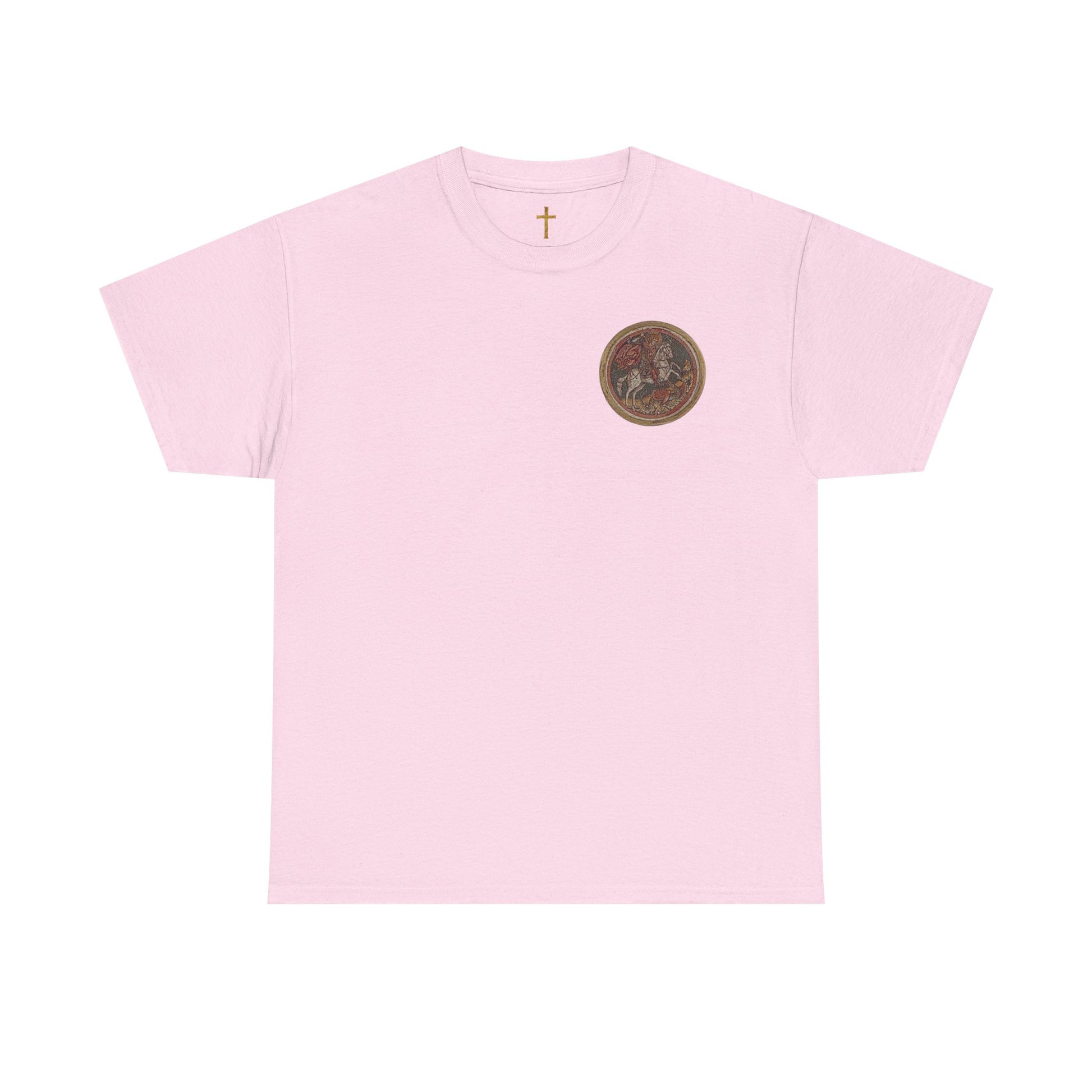 George the Dragon Slayer Graphic T-Shirt, Heavy Cotton Tee.