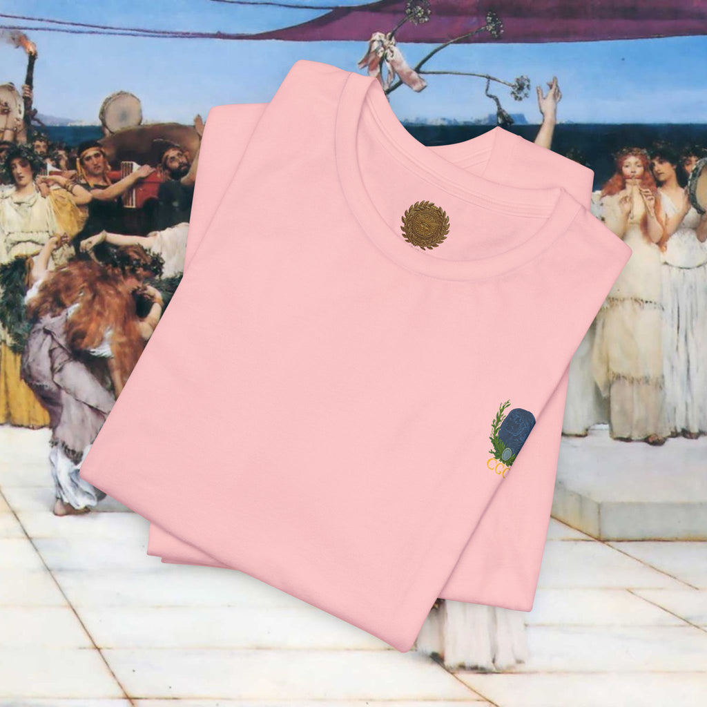 Roman Warrior Plumed Helmet Cameo T-Shirt
