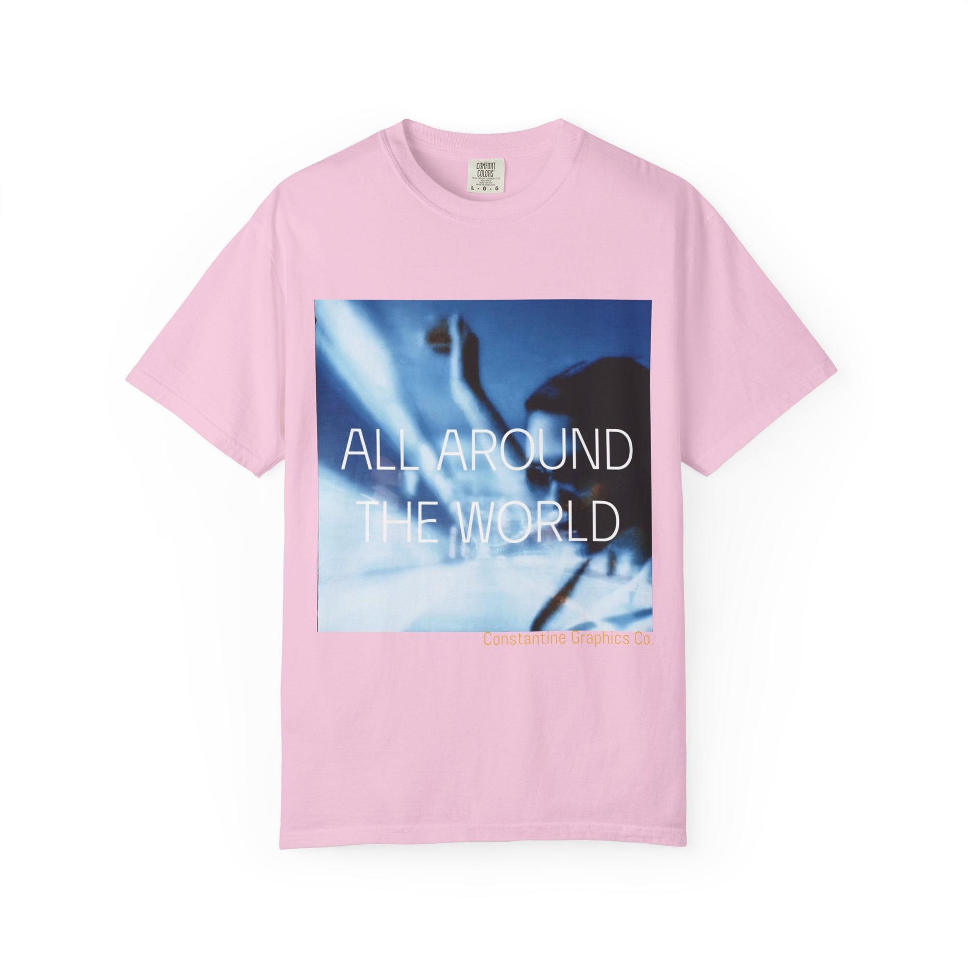 All Around The World Cyber Y2k Graphic Tshirt