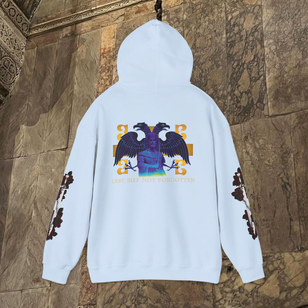 The Last Great Emperor Byzantine Inspired Graphic Hoodie Back Version