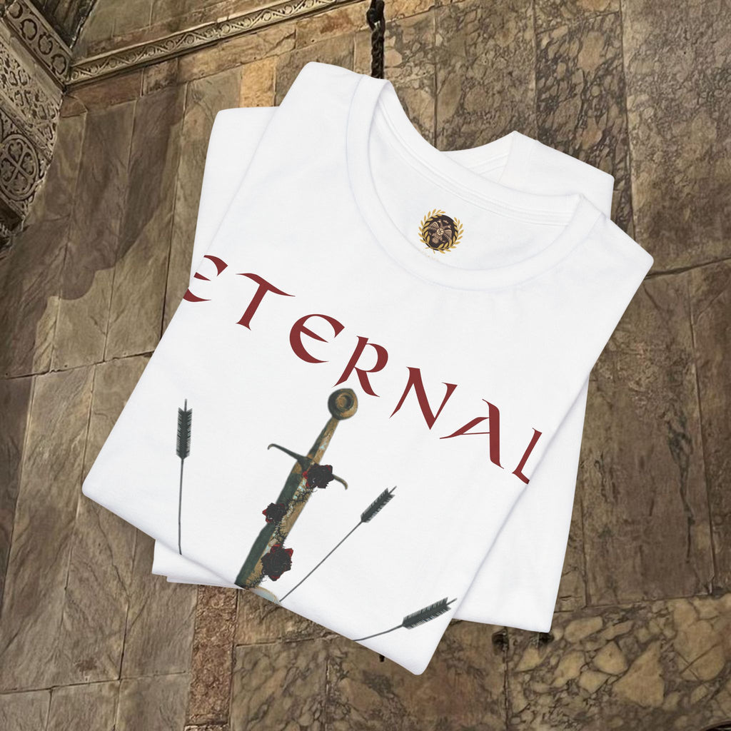 Eternal Glory of the Last Battle Cotton Graphic T-Shirt