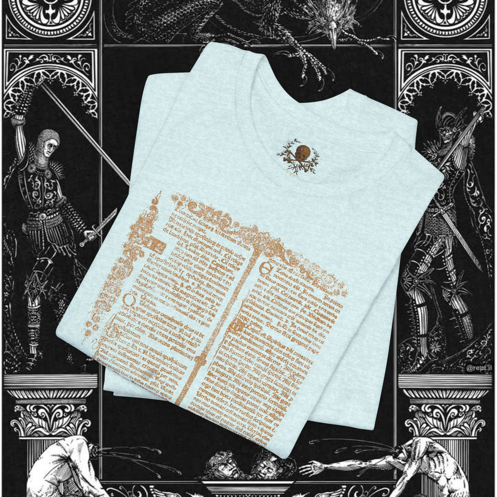 The Circle of Life Medieval Fantasy Inspired Graphic Shirt