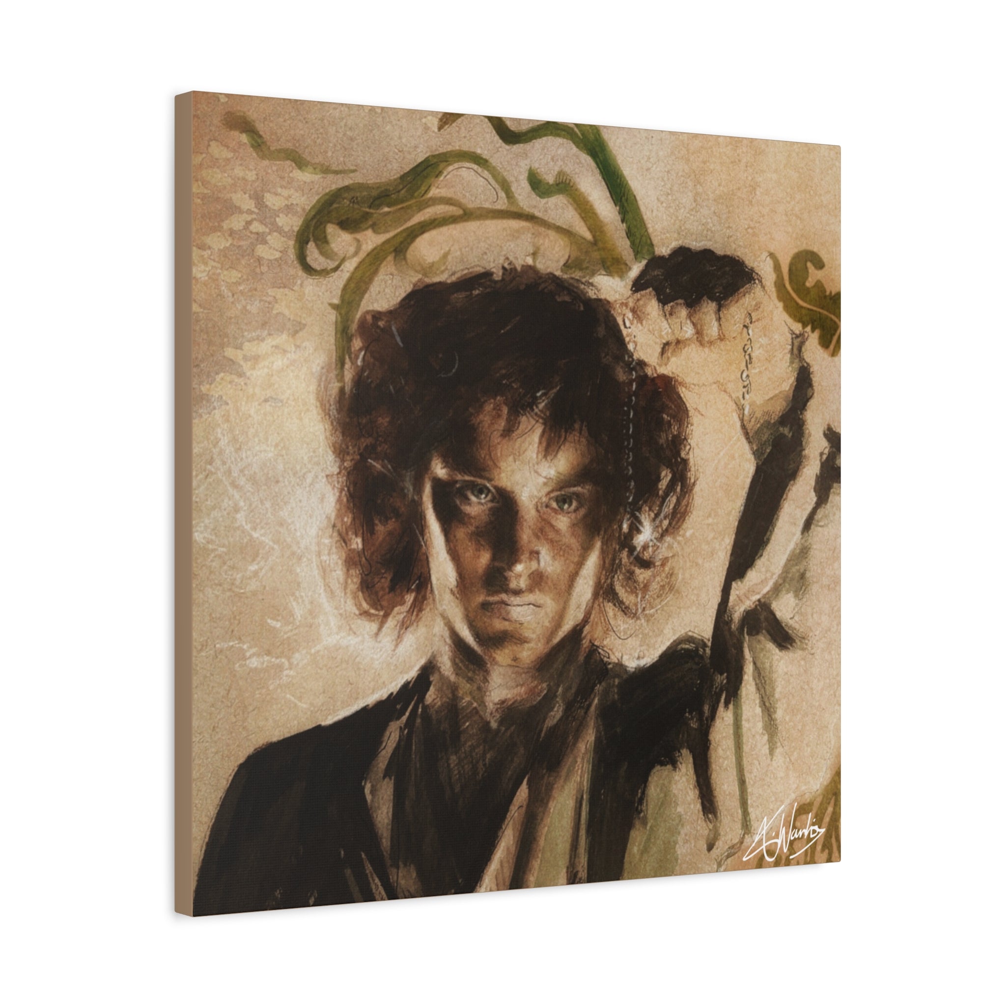 The Last Temptation Medieval Fantasy Canvas