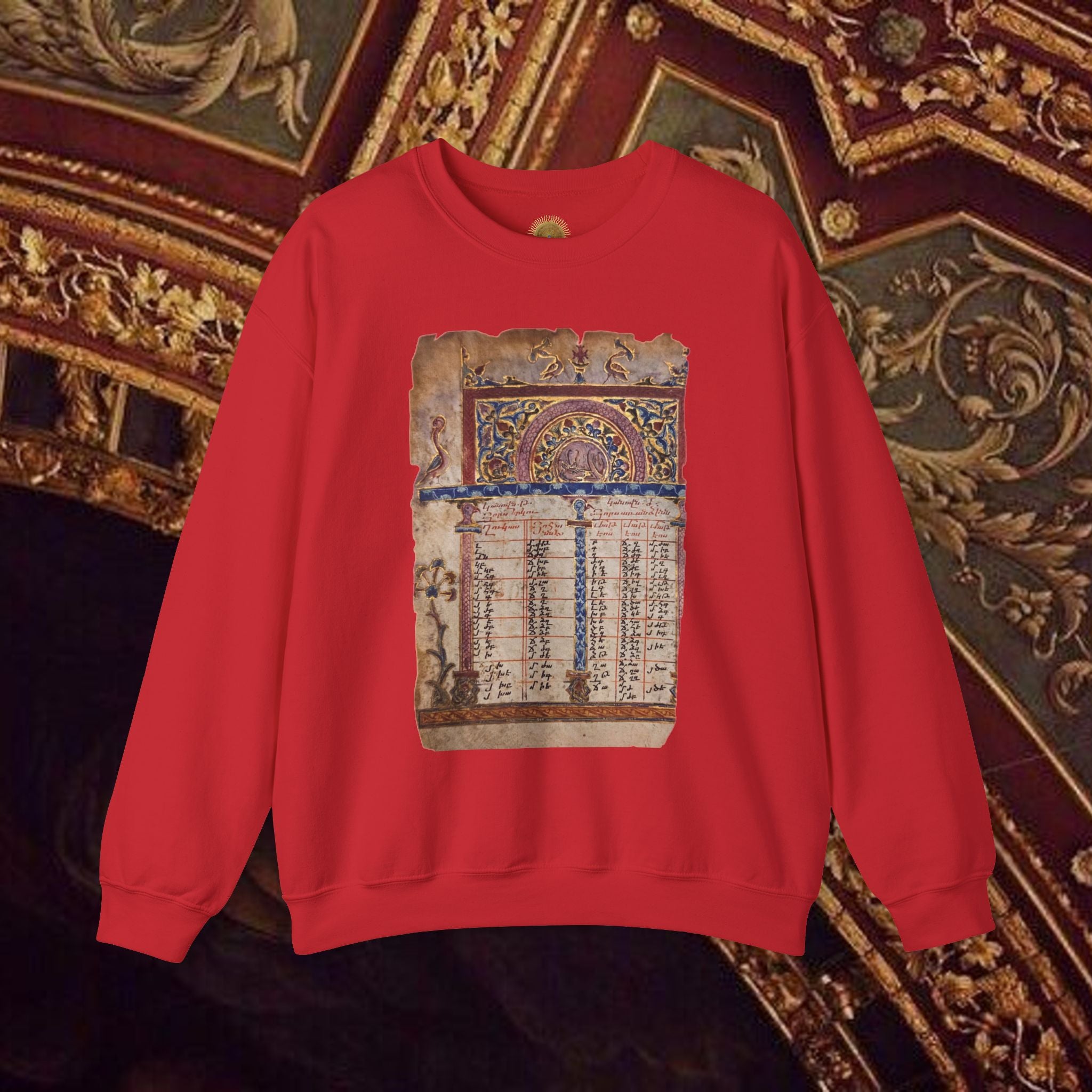 Manuscript of the Ancients Graphic Artistic Sweatshirt
