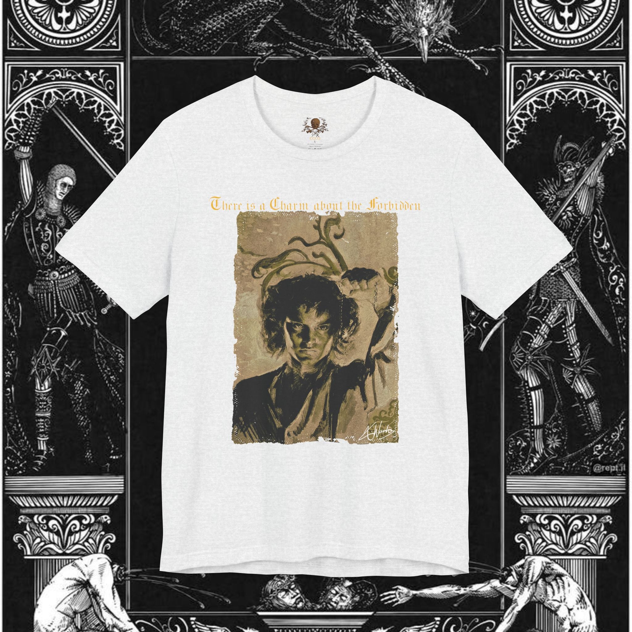 The Last Temptation Medieval Fantasy Graphic Shirt