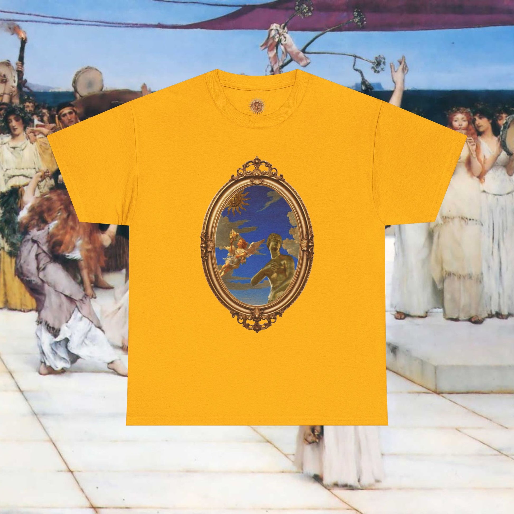Venus Heavenly Reflection Artistic Cotton Tee, Unisex Graphic Shirt, Unique Gift, Casual Wear, Summer Essentials