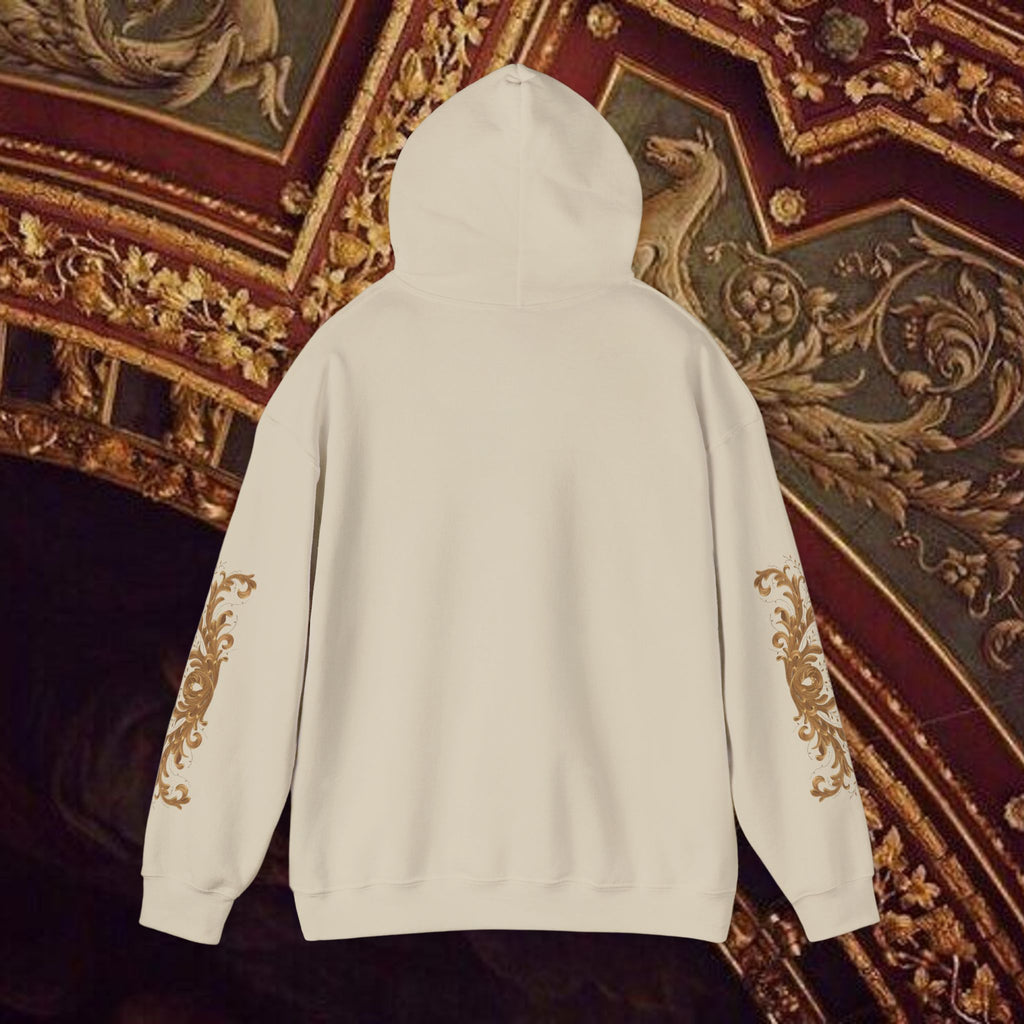 Medusa's Gaze Classical Mythology Inspired Unisex Heavy Blend Hooded Graphic Sweatshirt