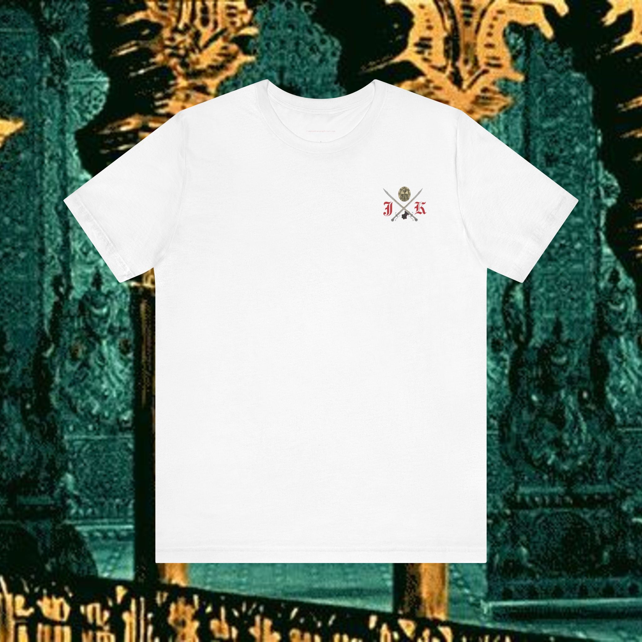 Mythic Vitalism, Sanguis Christianus Vetus Exploration and Adventure Inspired Graphic T Shirt Back Version