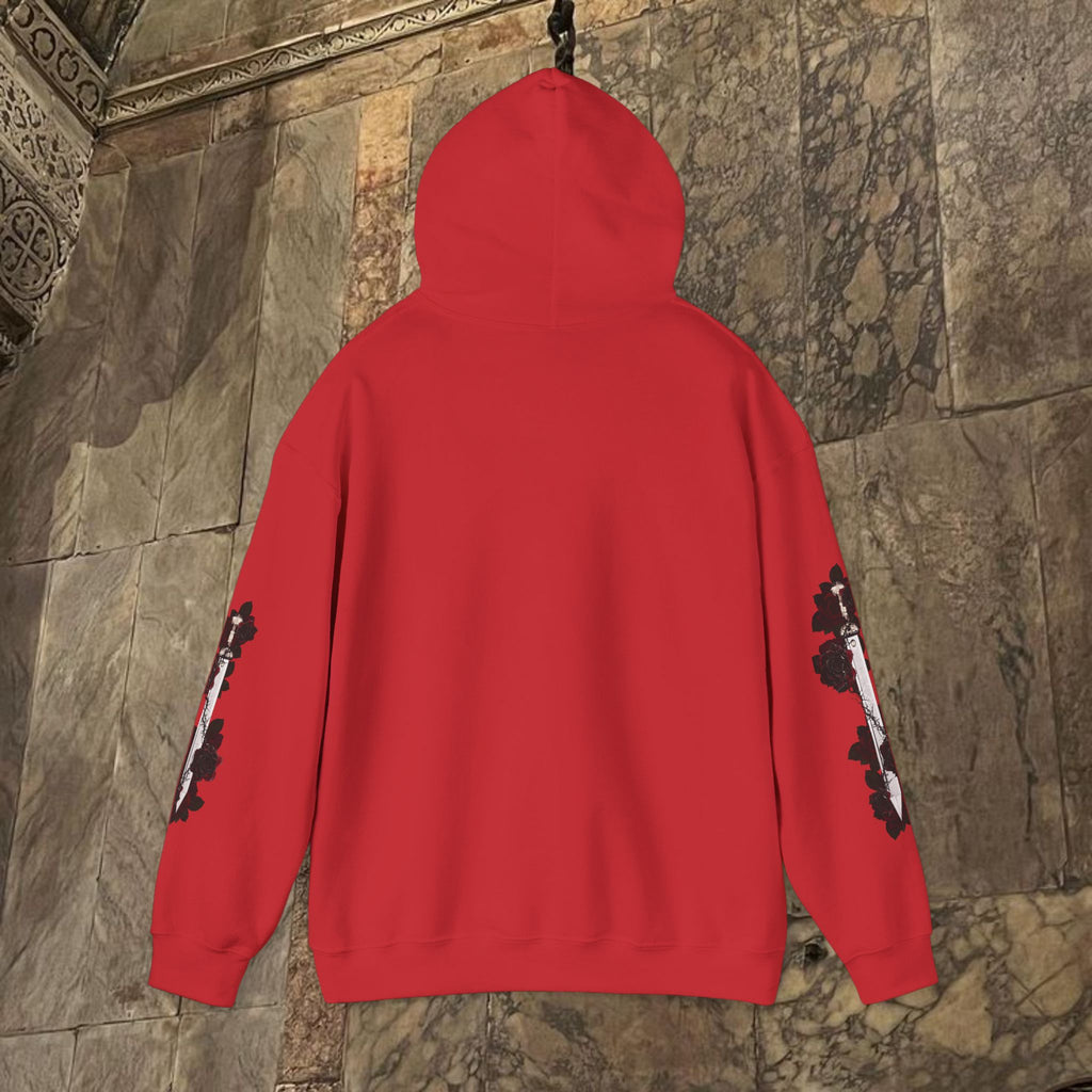 The Last Great Emperor Byzantine Inspired Graphic Hoodie Front Version