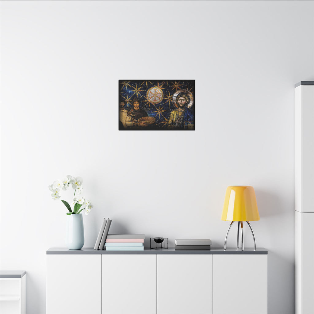 Justinian's Glory Byzantine Late Roman Inspired Matte Canvas, Stretched, (Multi-Size)