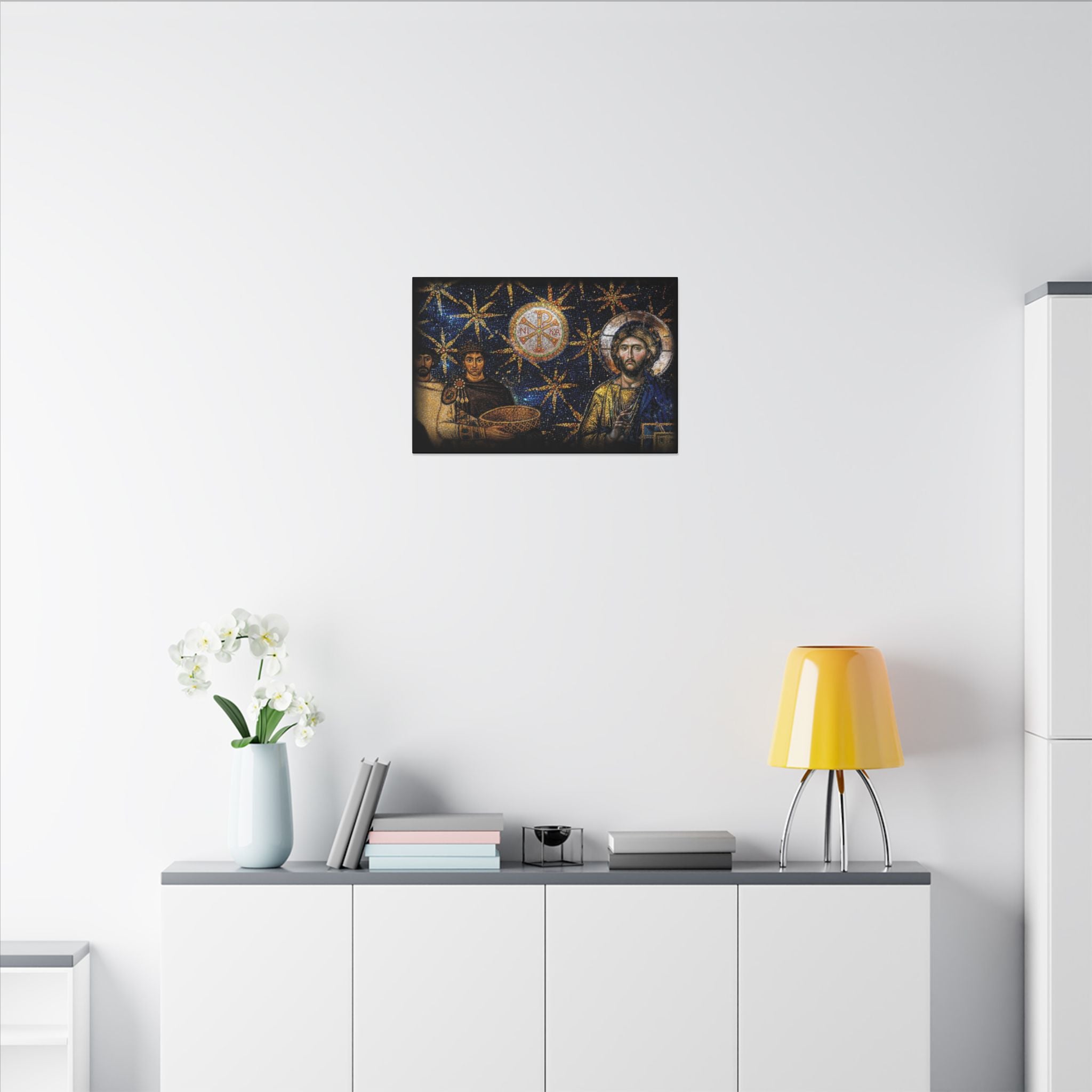 Justinian's Glory Byzantine Late Roman Inspired Matte Canvas, Stretched, (Multi-Size)