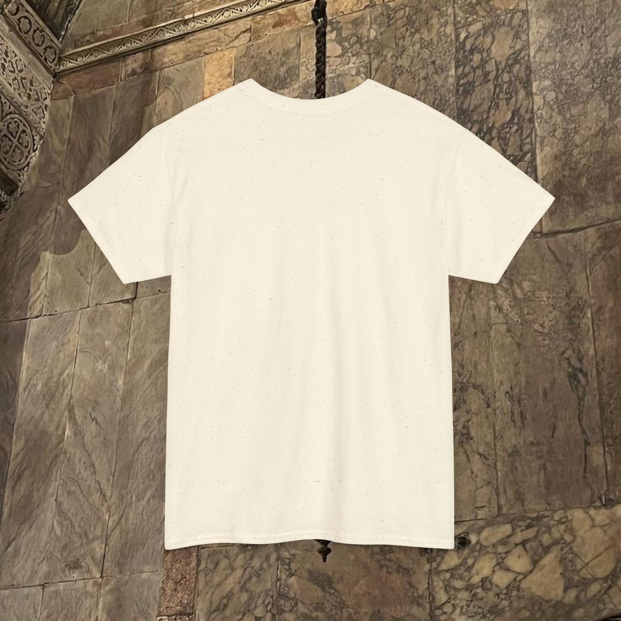 Byzantine Manuscript Art T-Shirt - Sacred Divine Icon