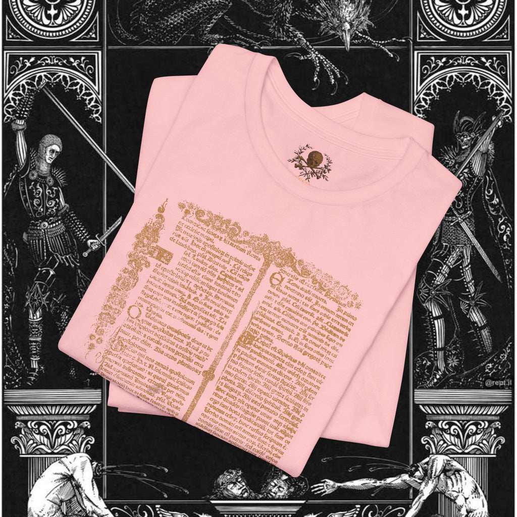 The Circle of Life Medieval Fantasy Inspired Graphic Shirt