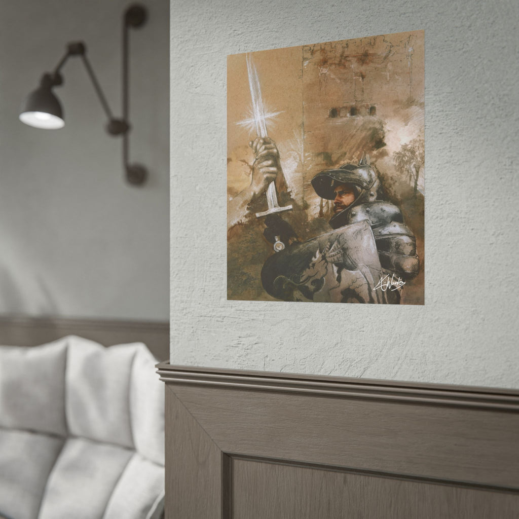 The King's Destiny Medieval Fantasy Print