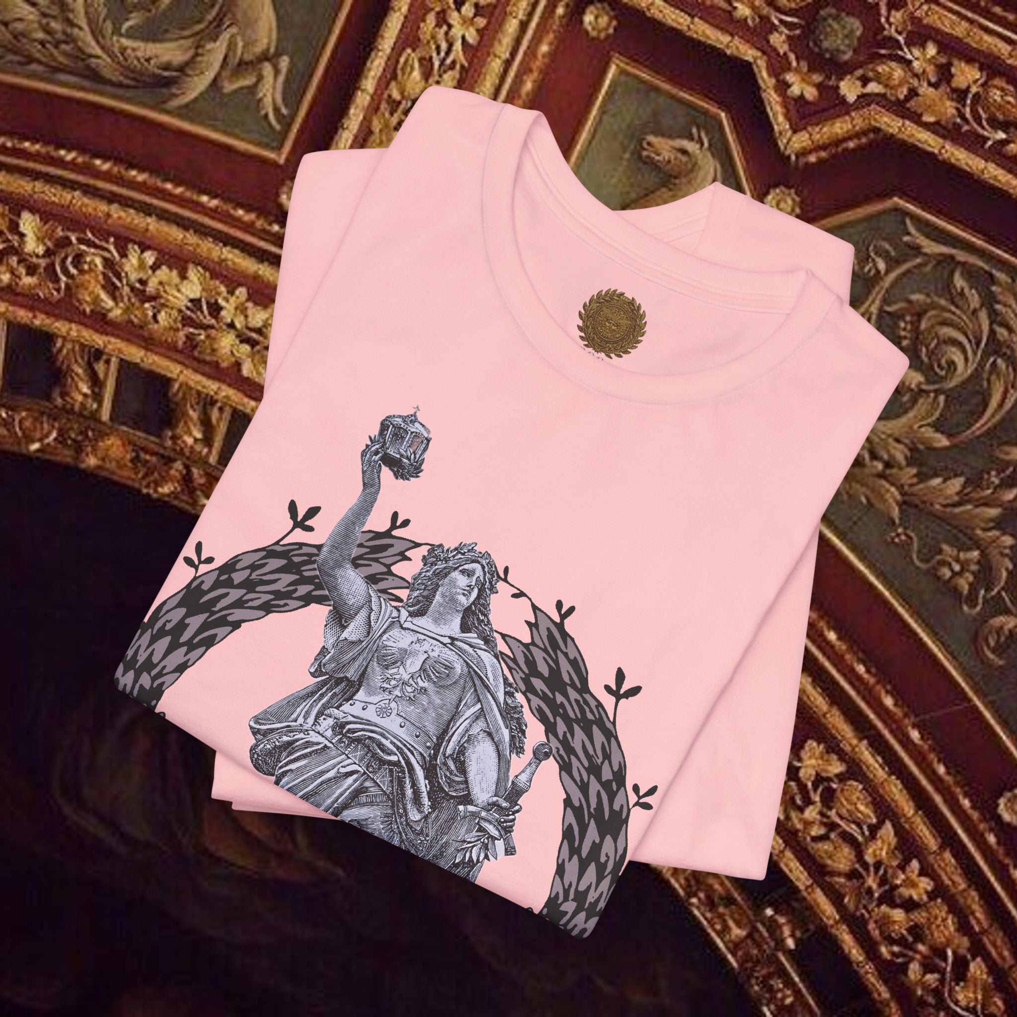 Goddess Victory Neo-Classical Inspired Graphic T-Shirt