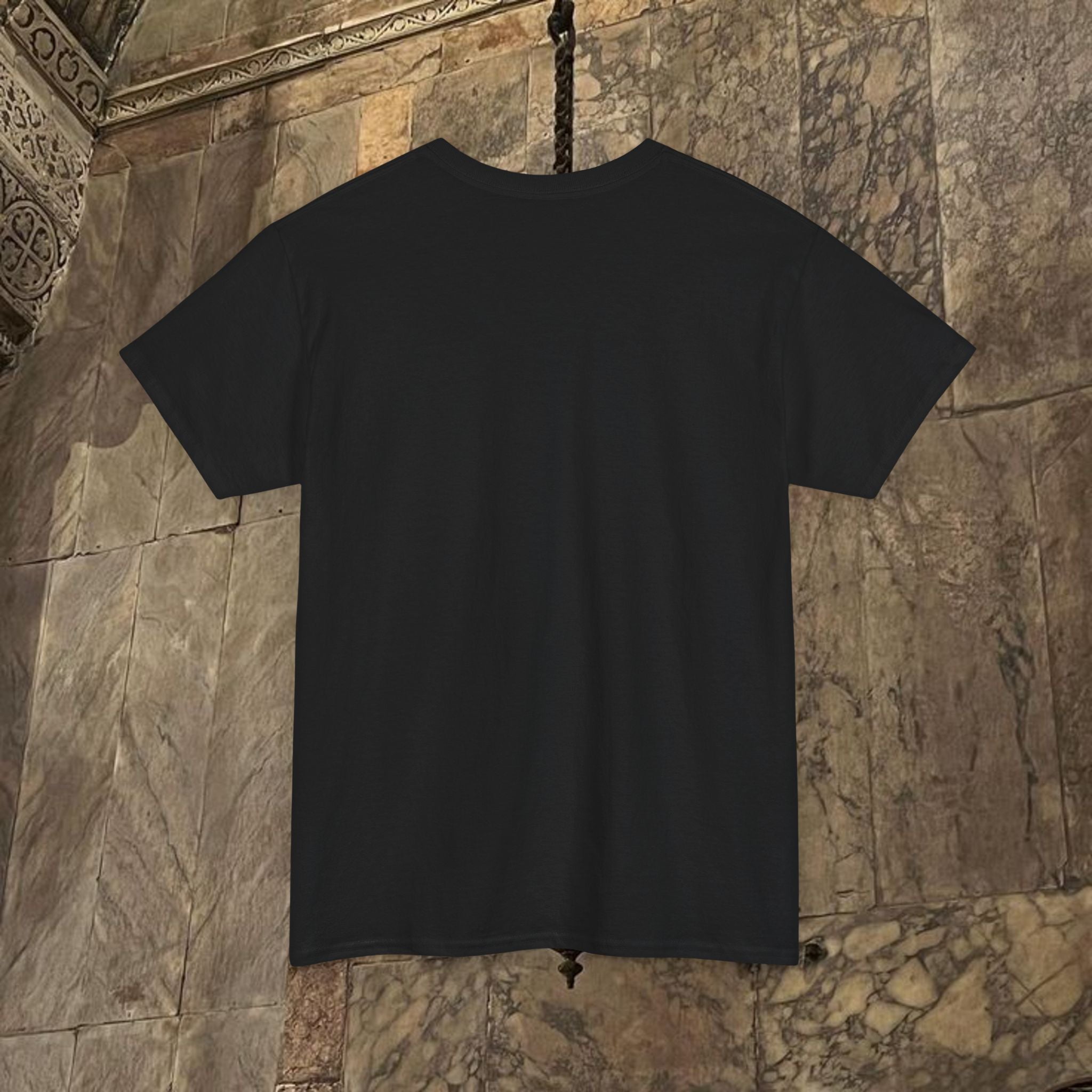 Byzantine Manuscript Art T-Shirt - Sacred Divine Icon