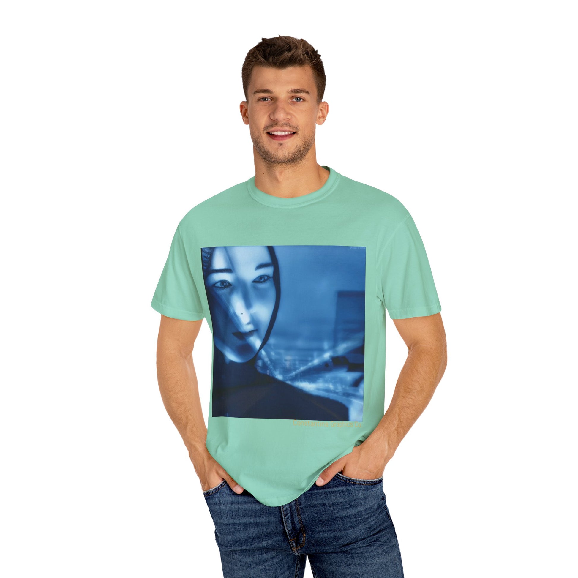 The Device Cyber y2k Graphic T Shirt