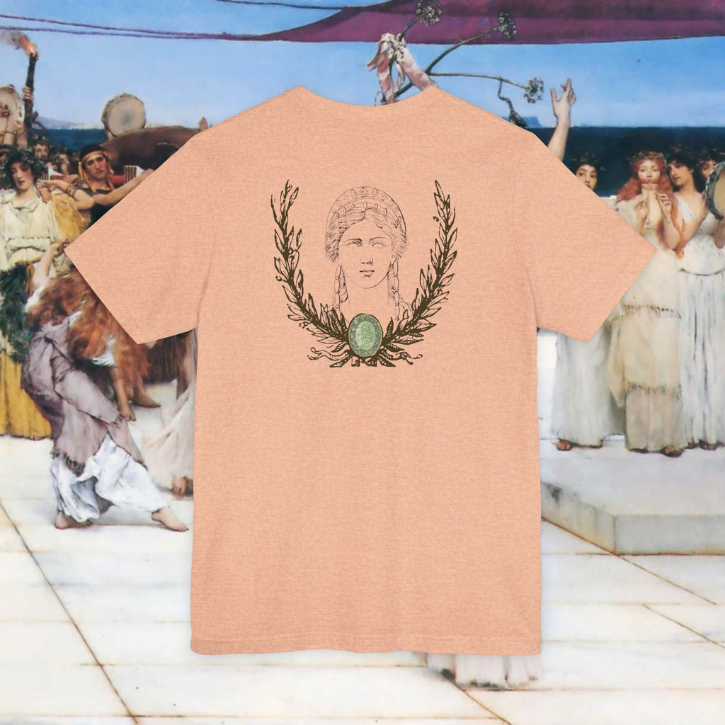 Hera's Wondering Greek Goddess Ornate Diadem T-Shirt