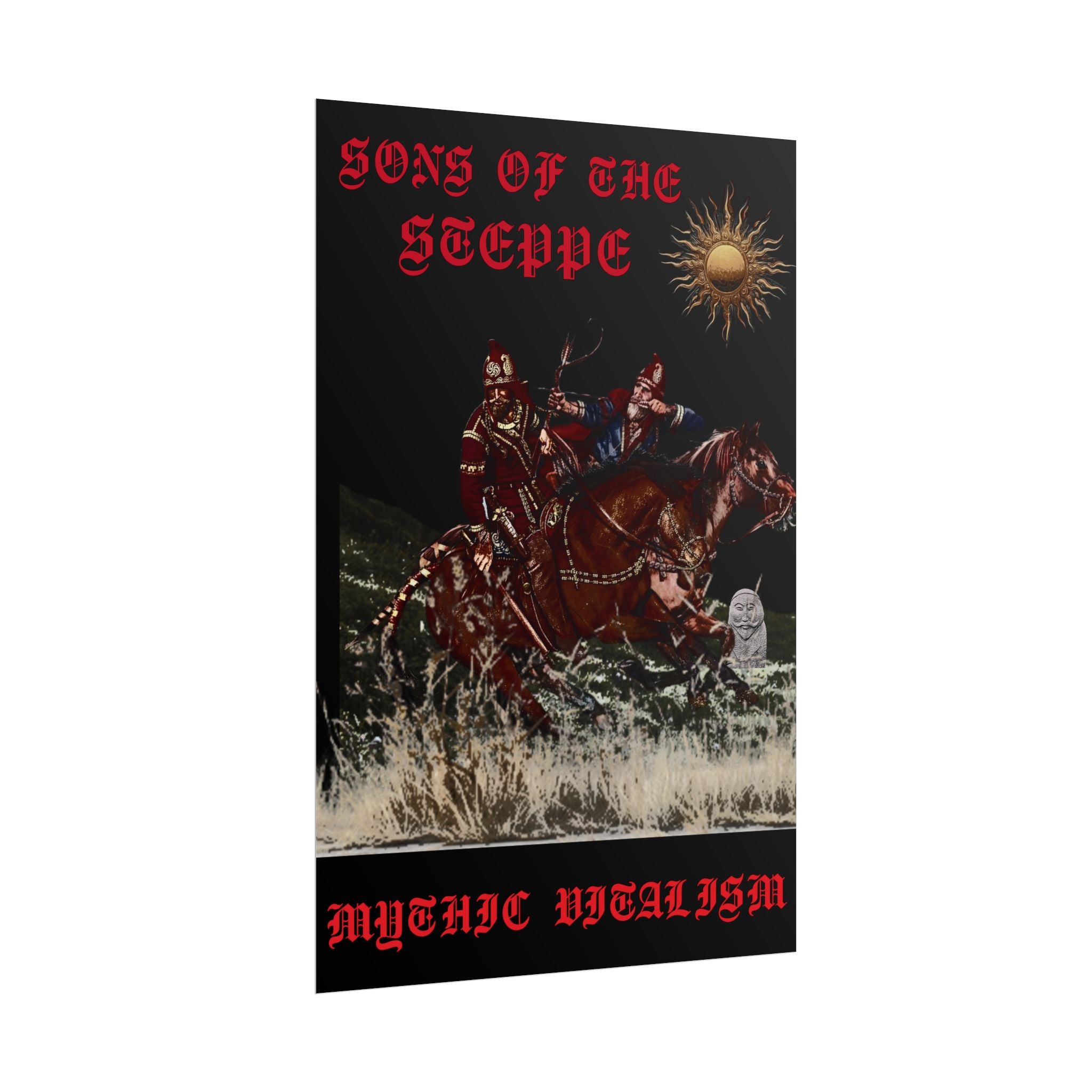 Sons of the Steppe Early Medieval Ancient Rolled Posters