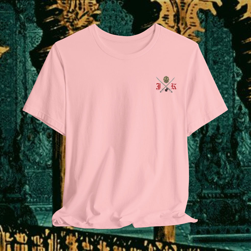 Mythic Vitalism, Sanguis Christianus Vetus Exploration and Adventure Inspired Graphic T Shirt Back Version