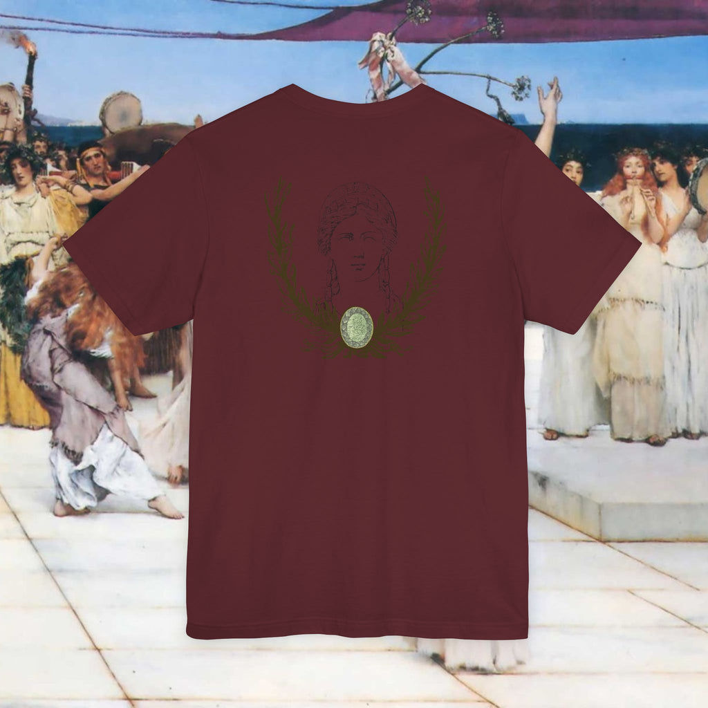 Hera's Wondering Greek Goddess Ornate Diadem T-Shirt