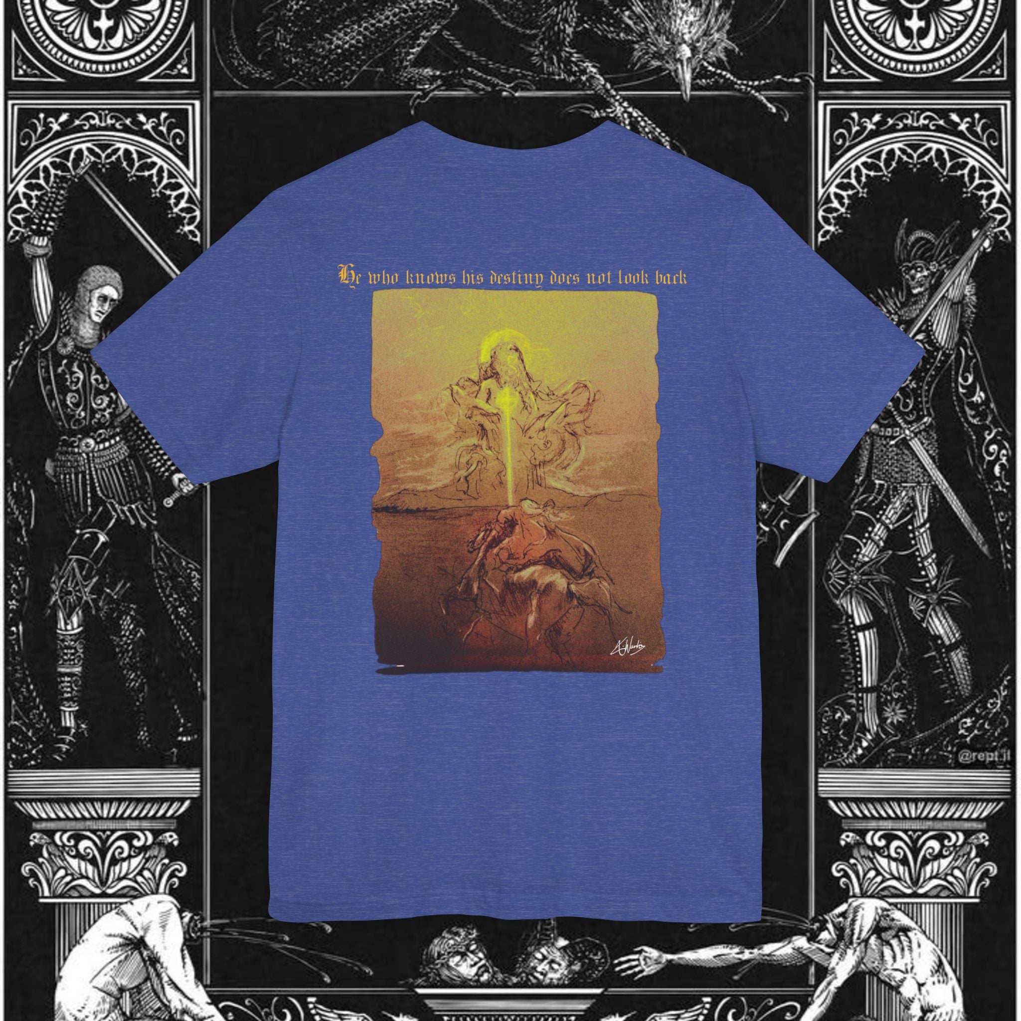 The Destiny of Man Medieval Fantasy Graphic Shirt