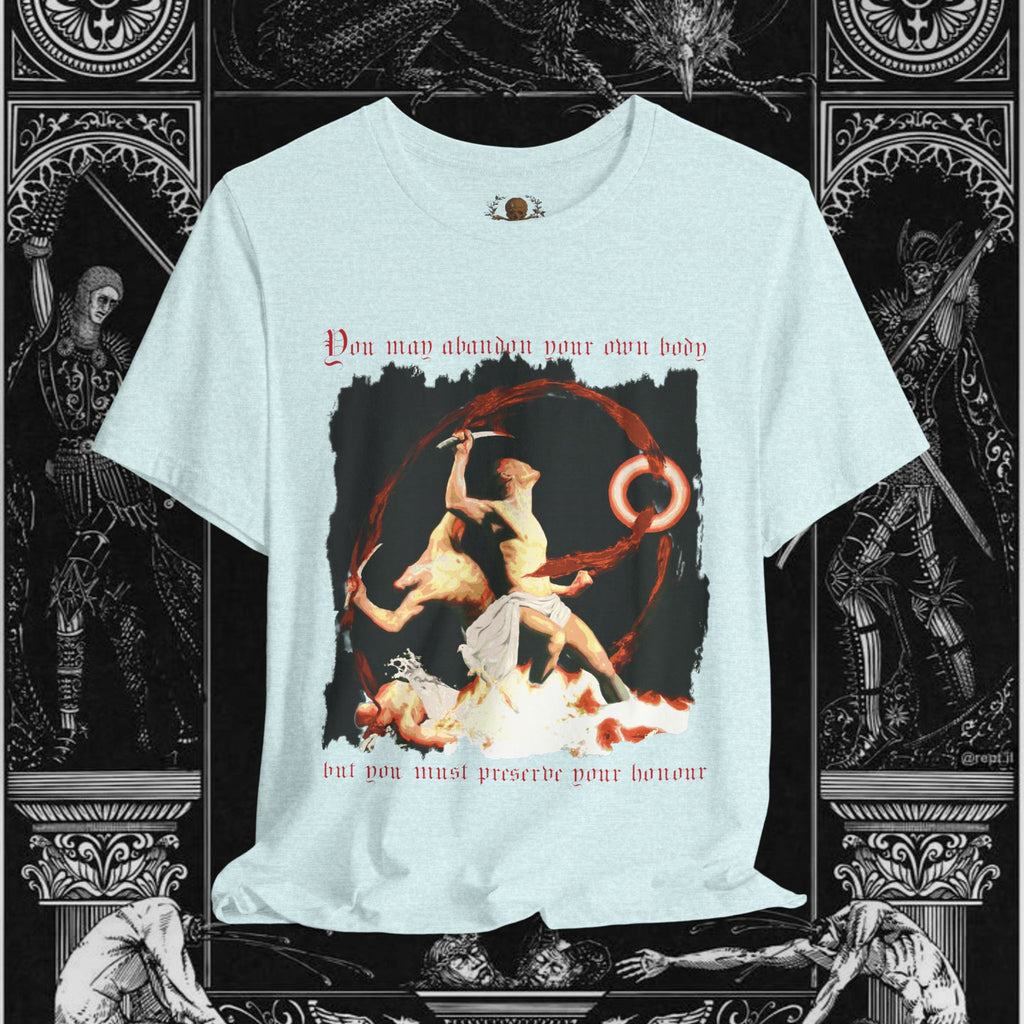 The Samurai's Vengeance Medieval Fantasy Graphic Shirt