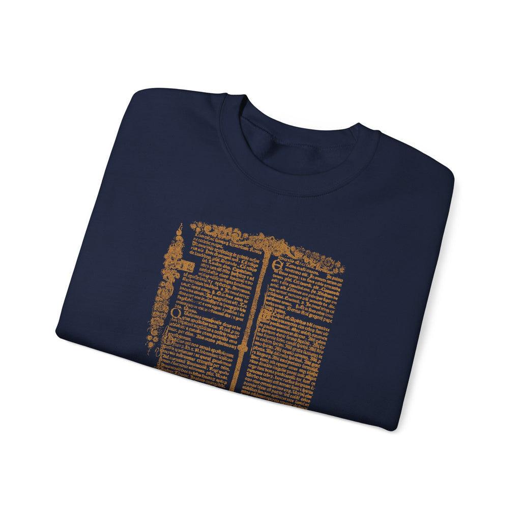 The Circle of Life Medieval Fantasy Inspired Graphic Sweatshirt