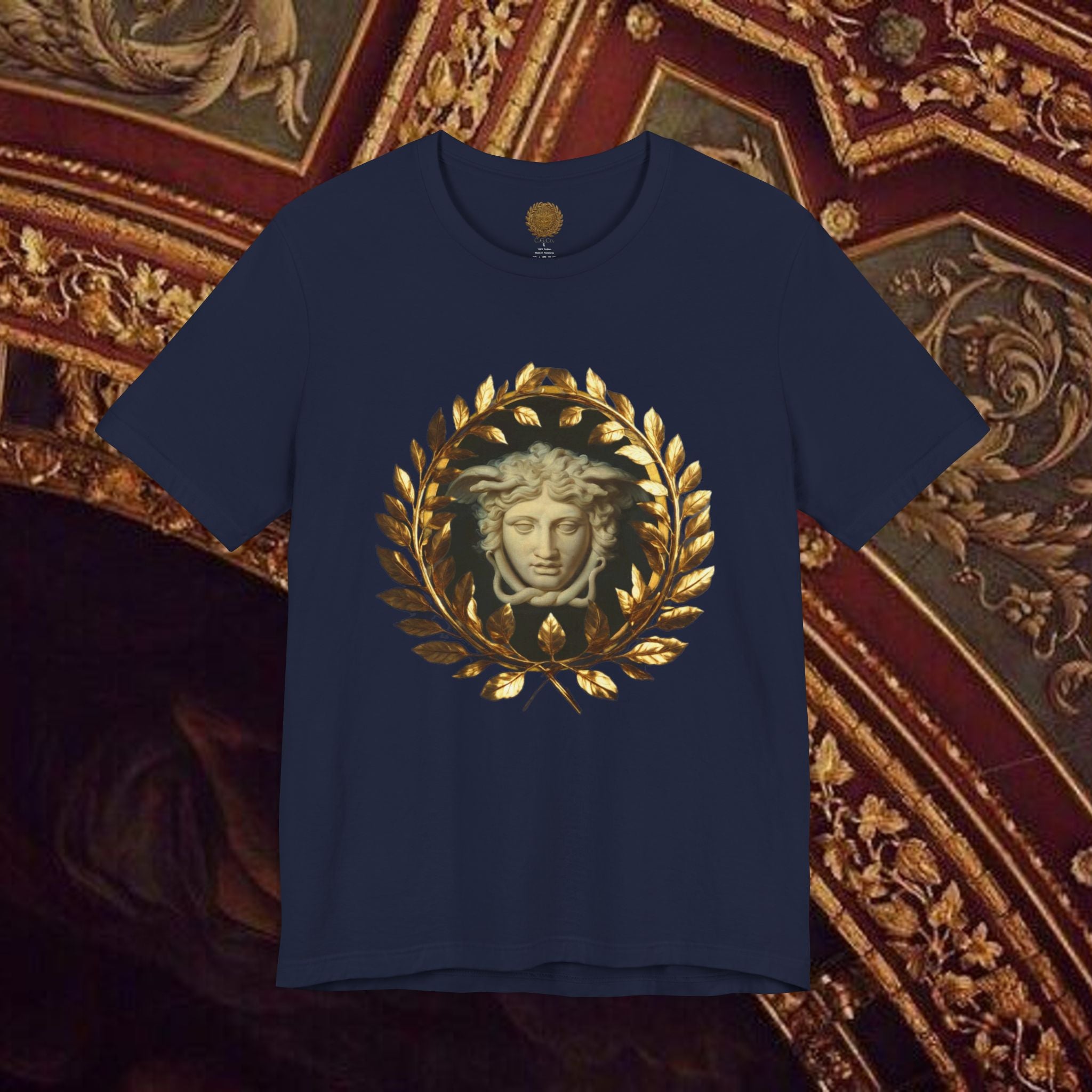 Medusa's Gaze Classical Inspired Mythology Unisex Jersey Short Sleeve Graphic Tee
