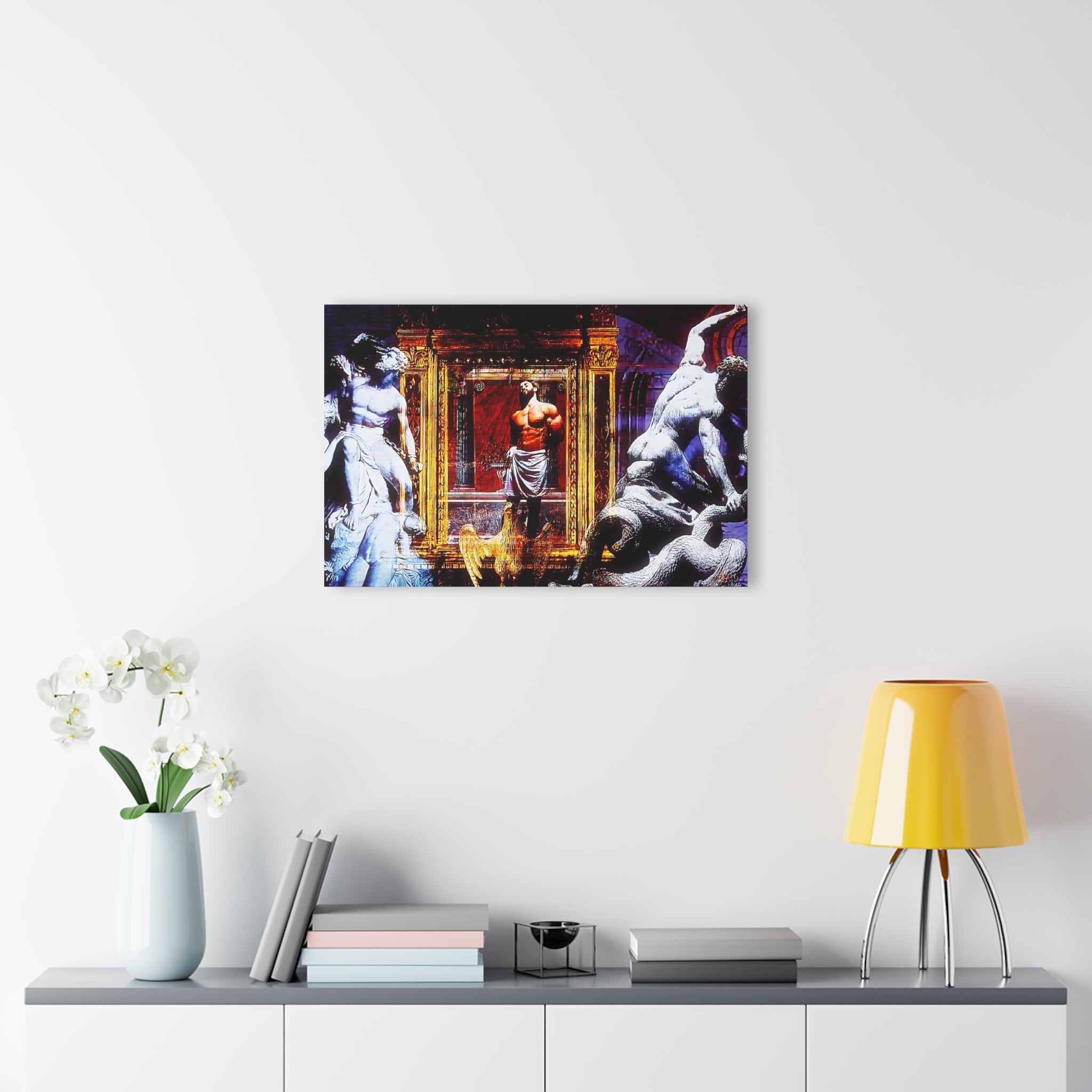 Prometheus Bound Classical Ancient Mythology Acrylic Prints (French Cleat Hanging)