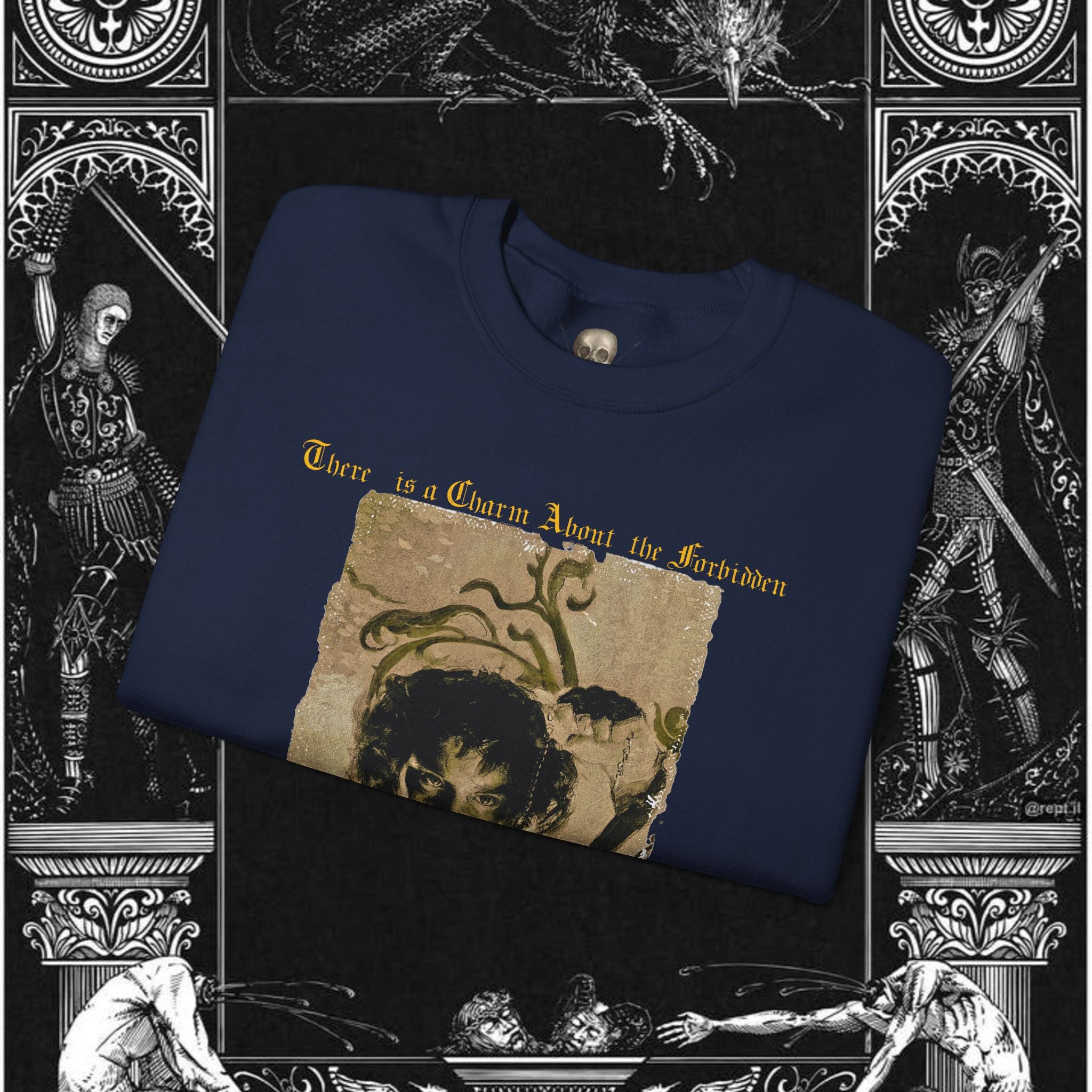 The Last Temptation Medieval Fantasy Graphic Sweatshirt