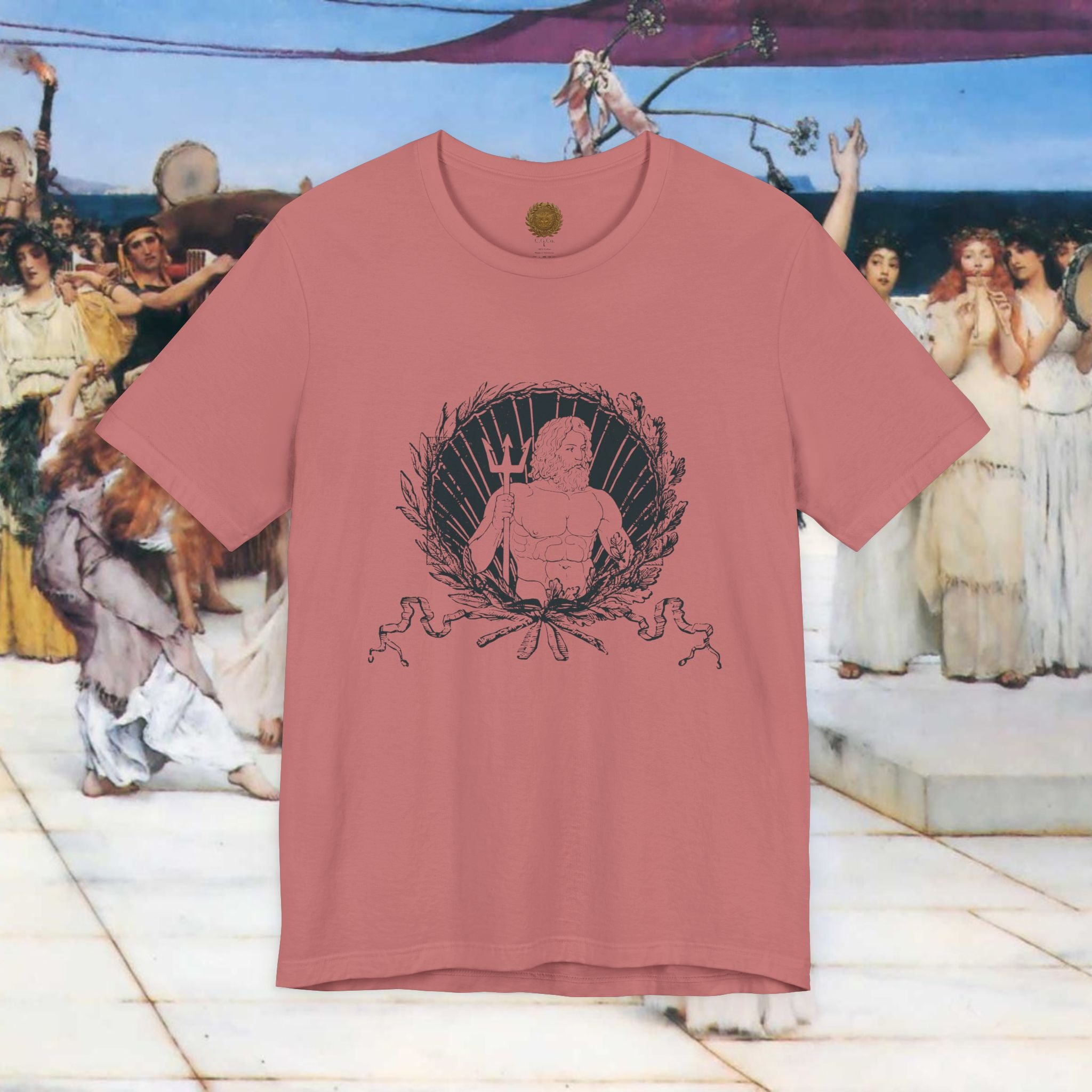 Neptune's Domain Graphic T Shirt – Roman God of the Sea   Mythology