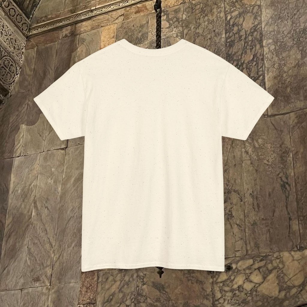 Byzantine Manuscript Art T-Shirt - Sacred Icon work