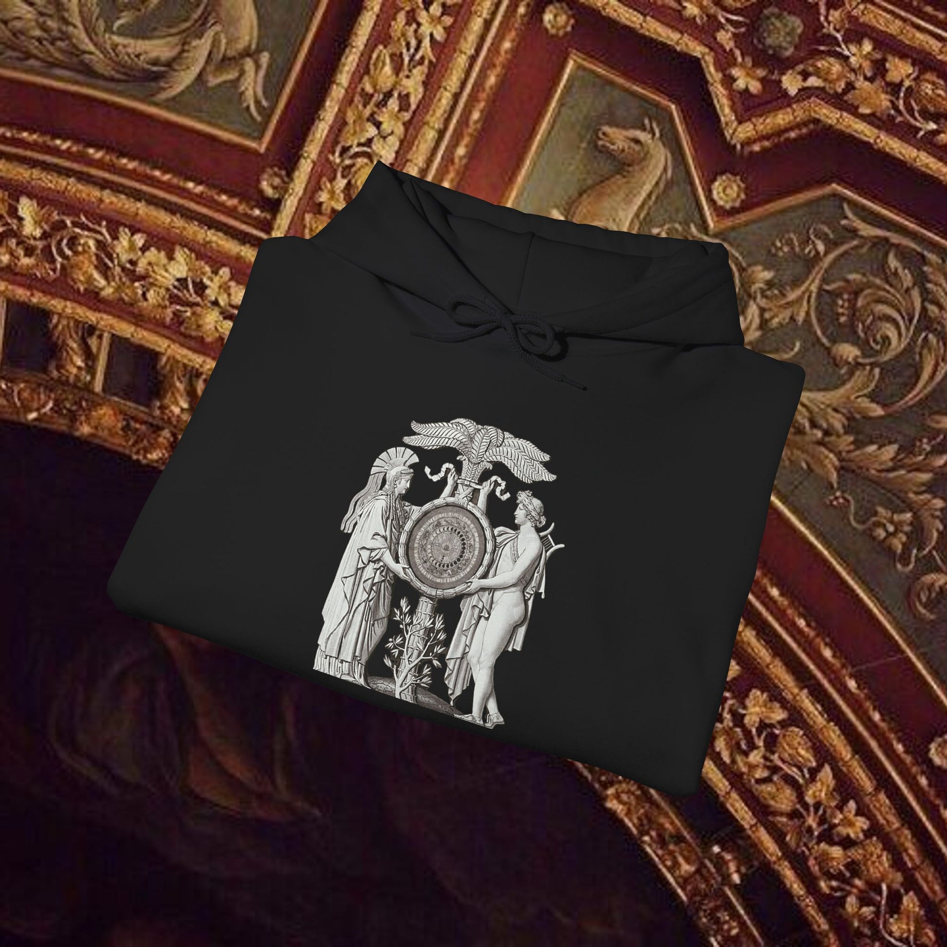 Astrological Vision Hoodie - Esoteric Mystical Graphic Hoodie -Front Version