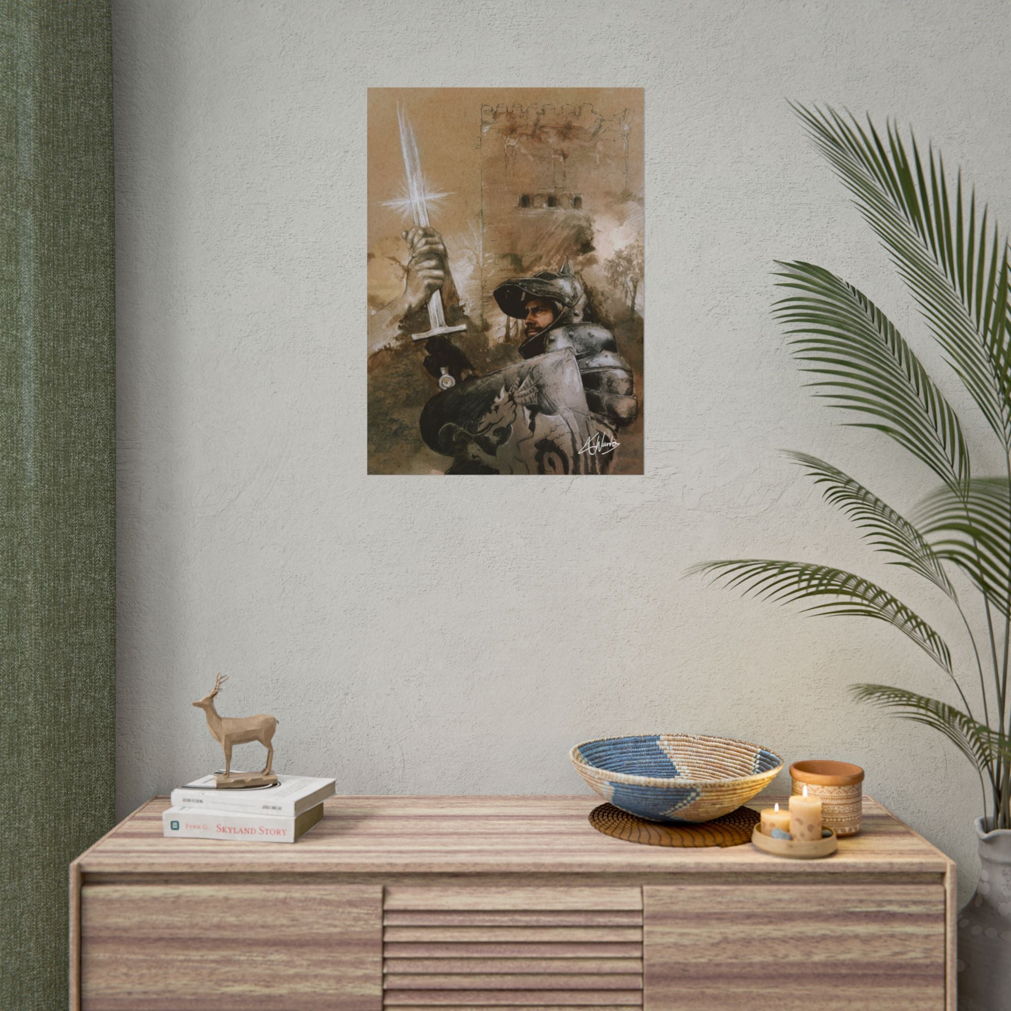 The King's Destiny Medieval Fantasy Print