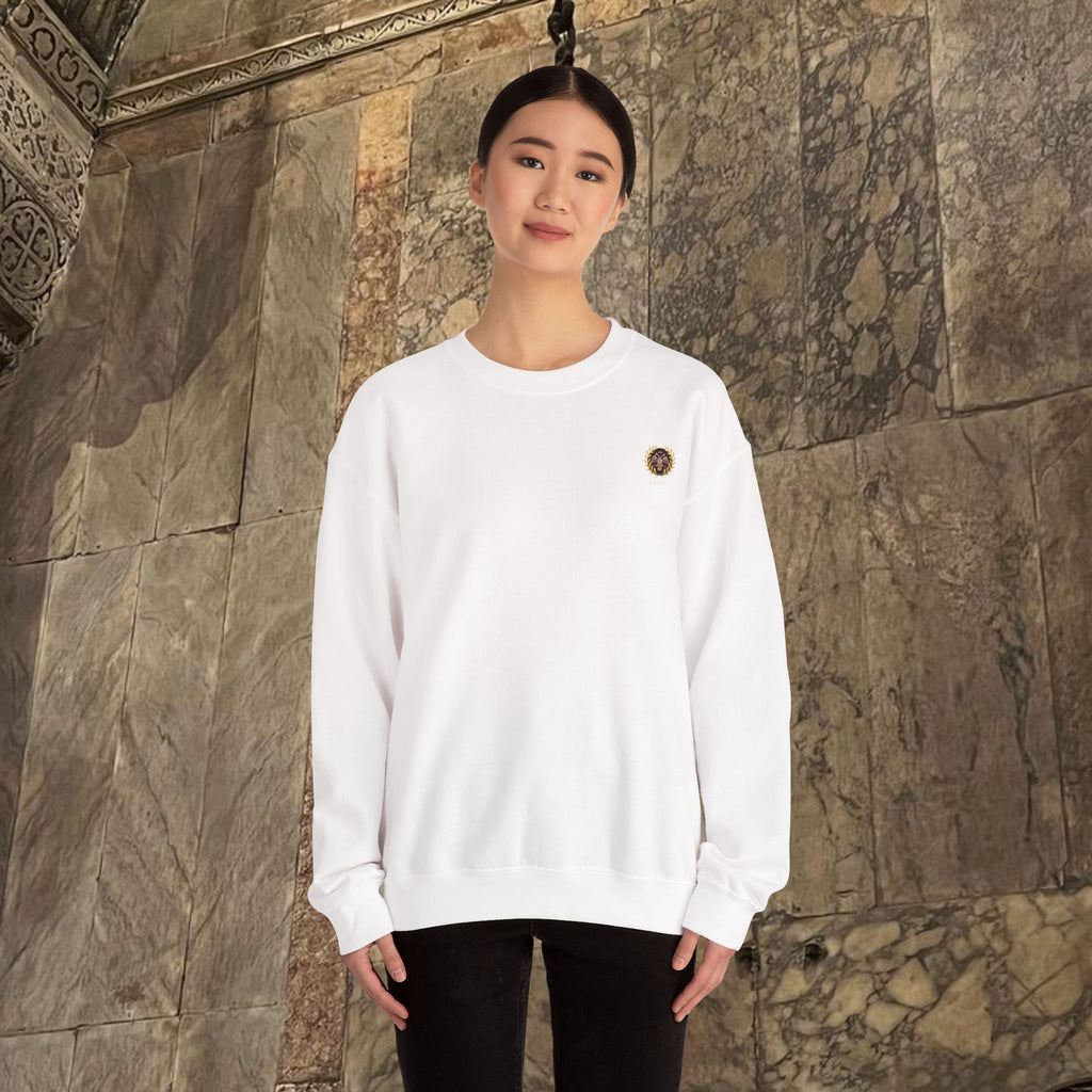 The Last Great Emperor Byzantine Inspired Crewneck Sweatshirt Back Version