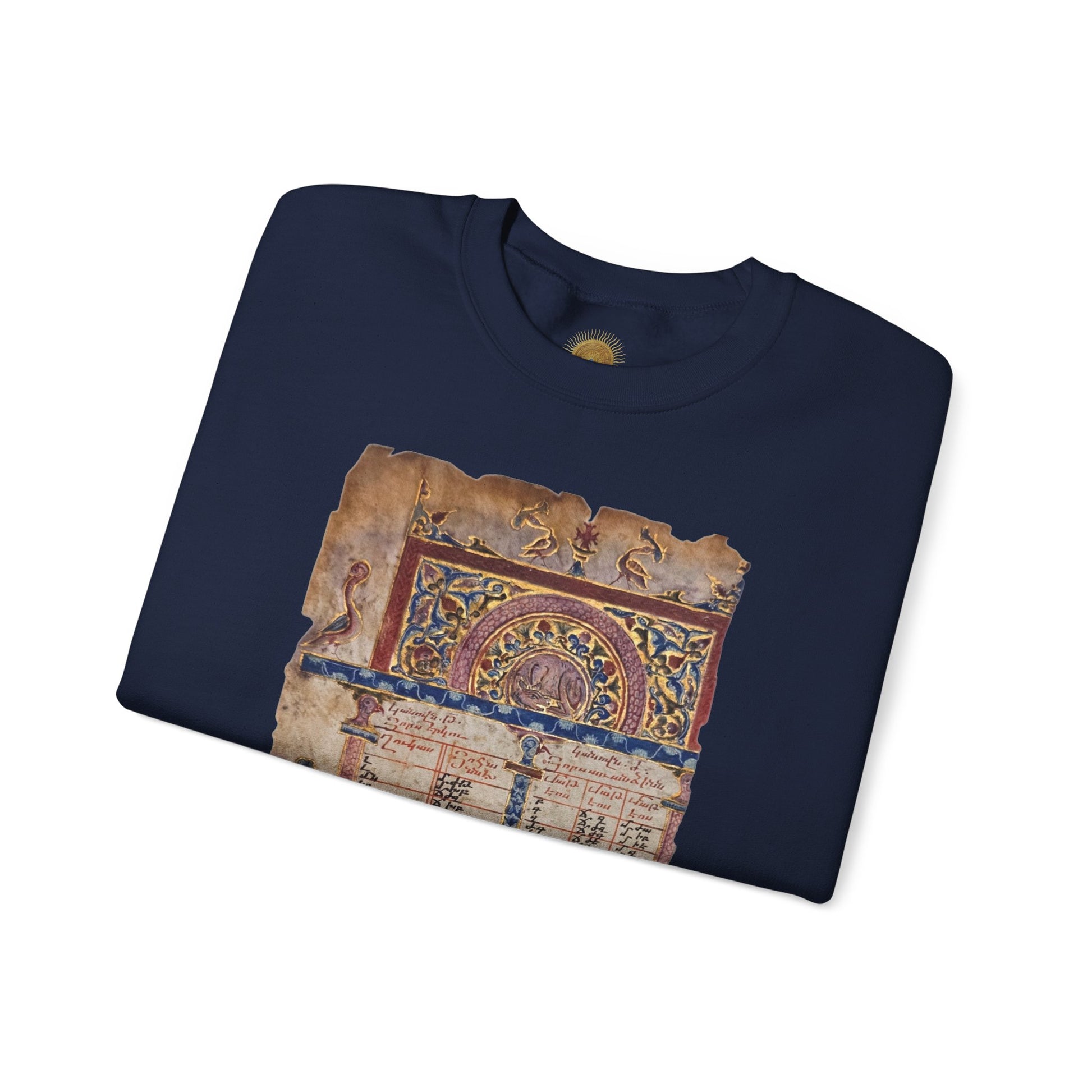 Manuscript of the Ancients Graphic Artistic Sweatshirt