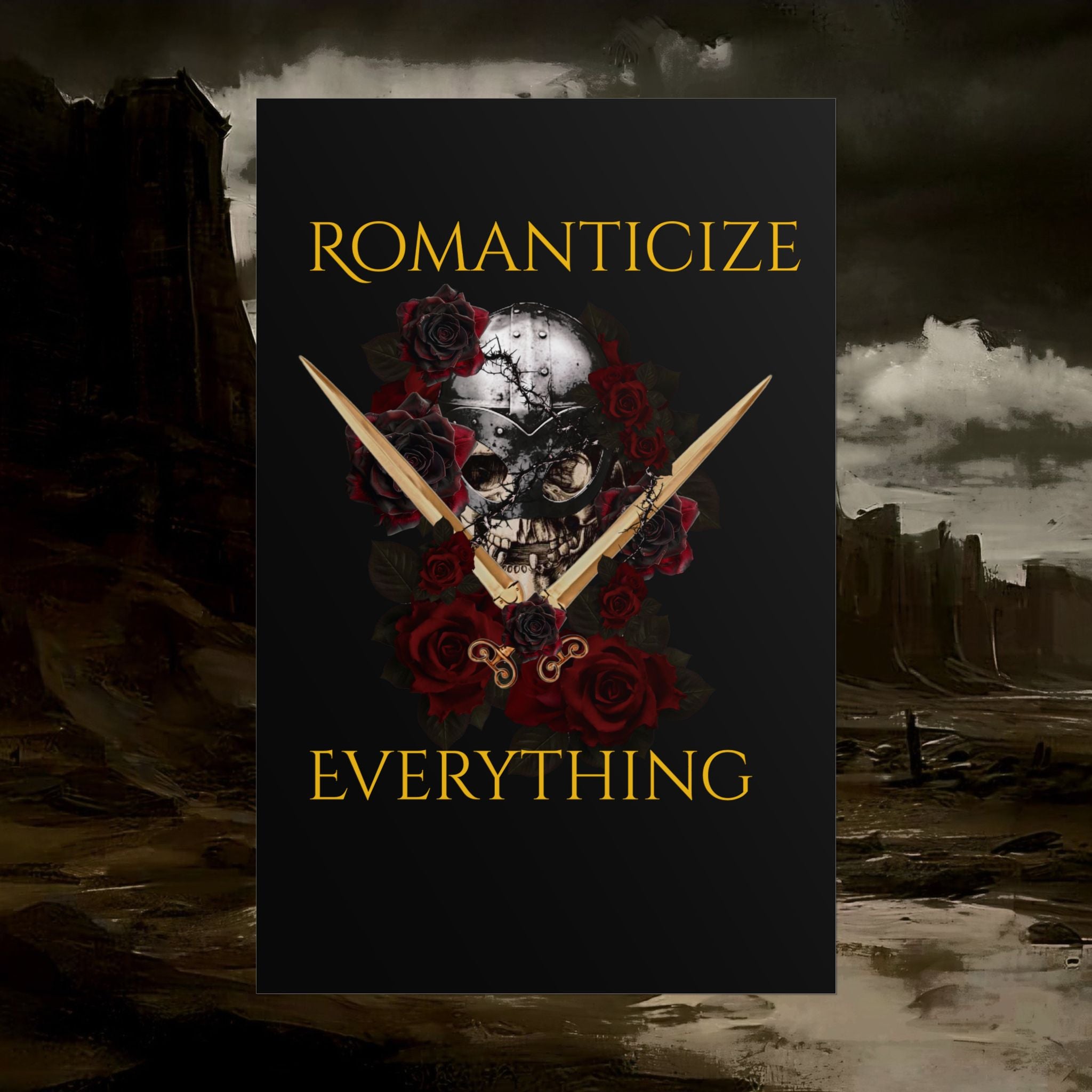 The Barbarian's Fate Early Medieval Fantasy Saxon themed Rolled Posters