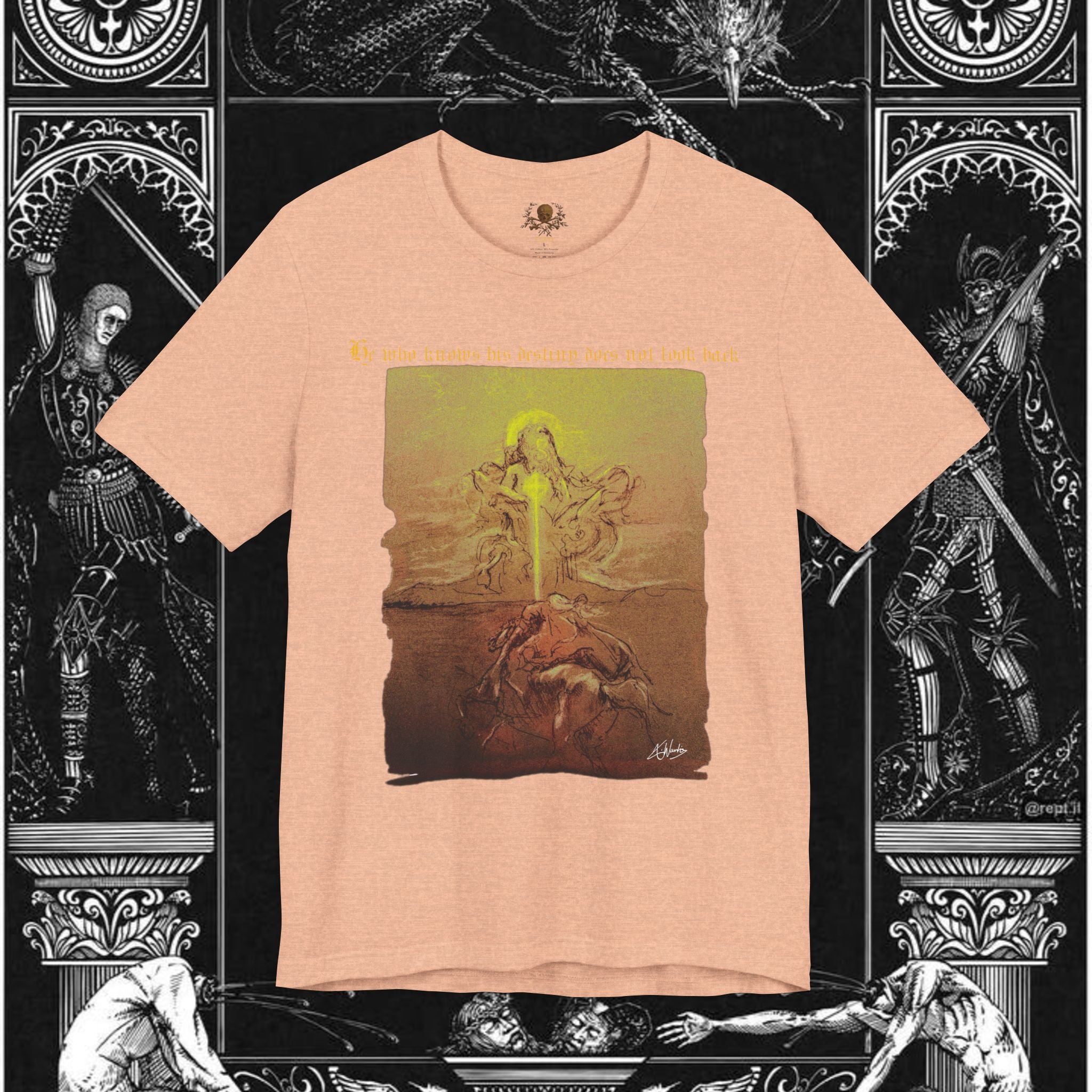 The Destiny of Man Medieval Fantasy Graphic Shirt