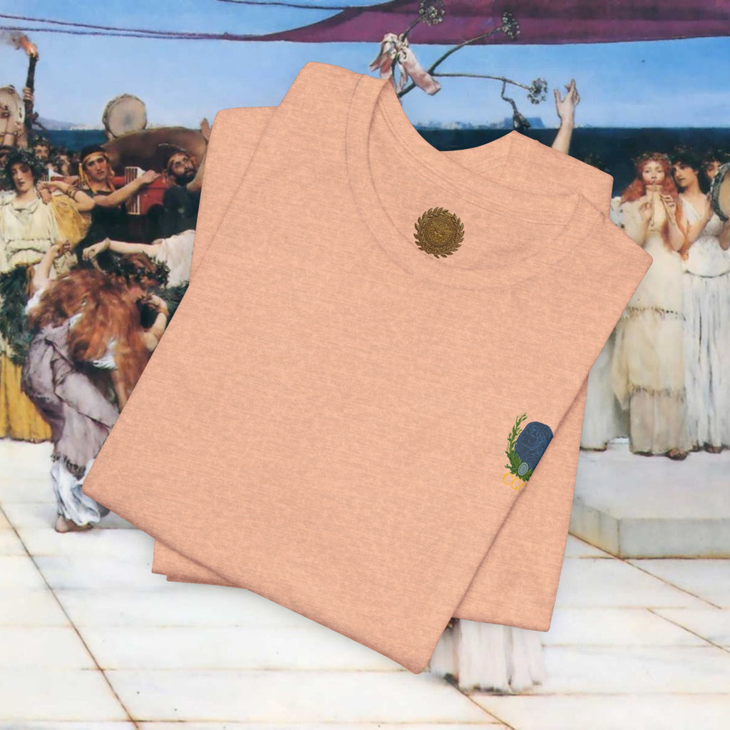 Roman Warrior Plumed Helmet Cameo T-Shirt